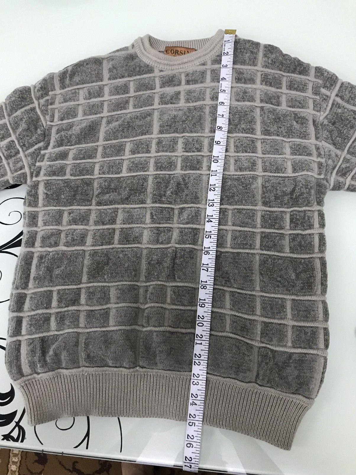 Vintage Vintage Italian Designers Corsini Knit Sweatshirt Like Coogi Size US M / EU 48-50 / 2 - 14 Thumbnail