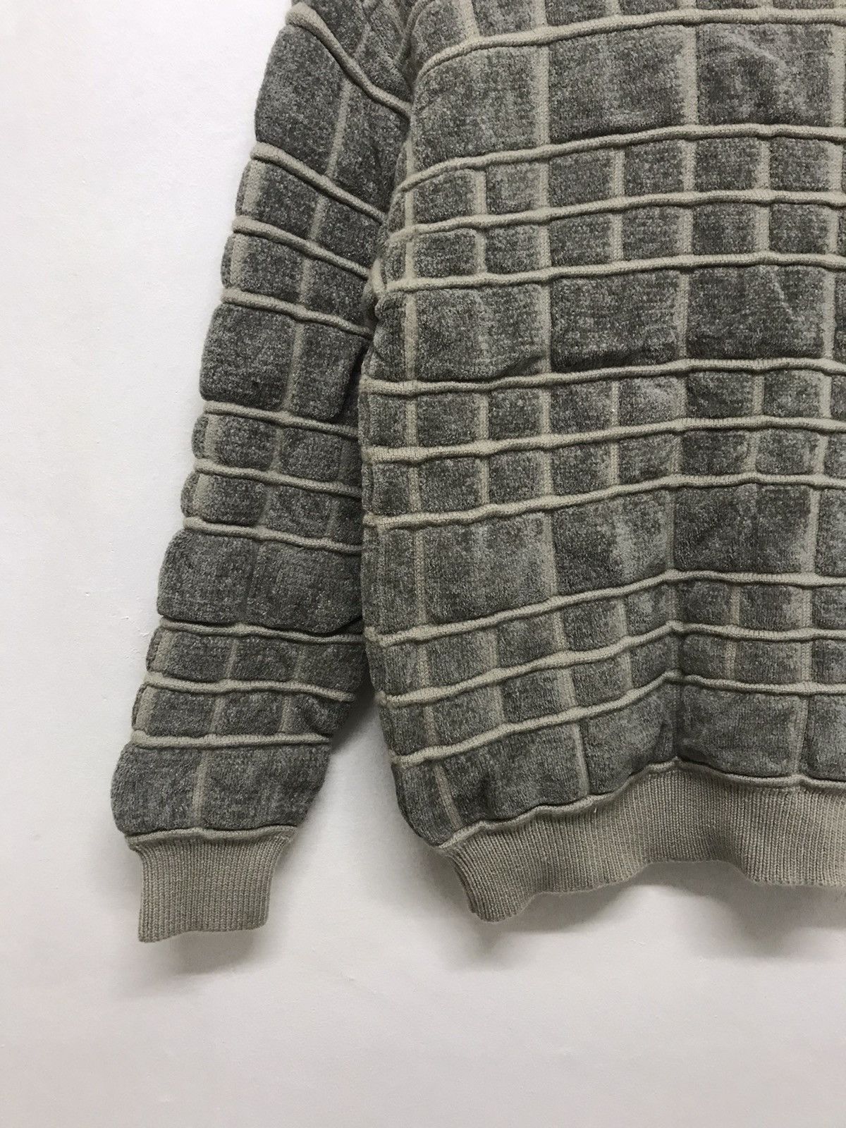 Vintage Vintage Italian Designers Corsini Knit Sweatshirt Like Coogi Size US M / EU 48-50 / 2 - 3 Thumbnail