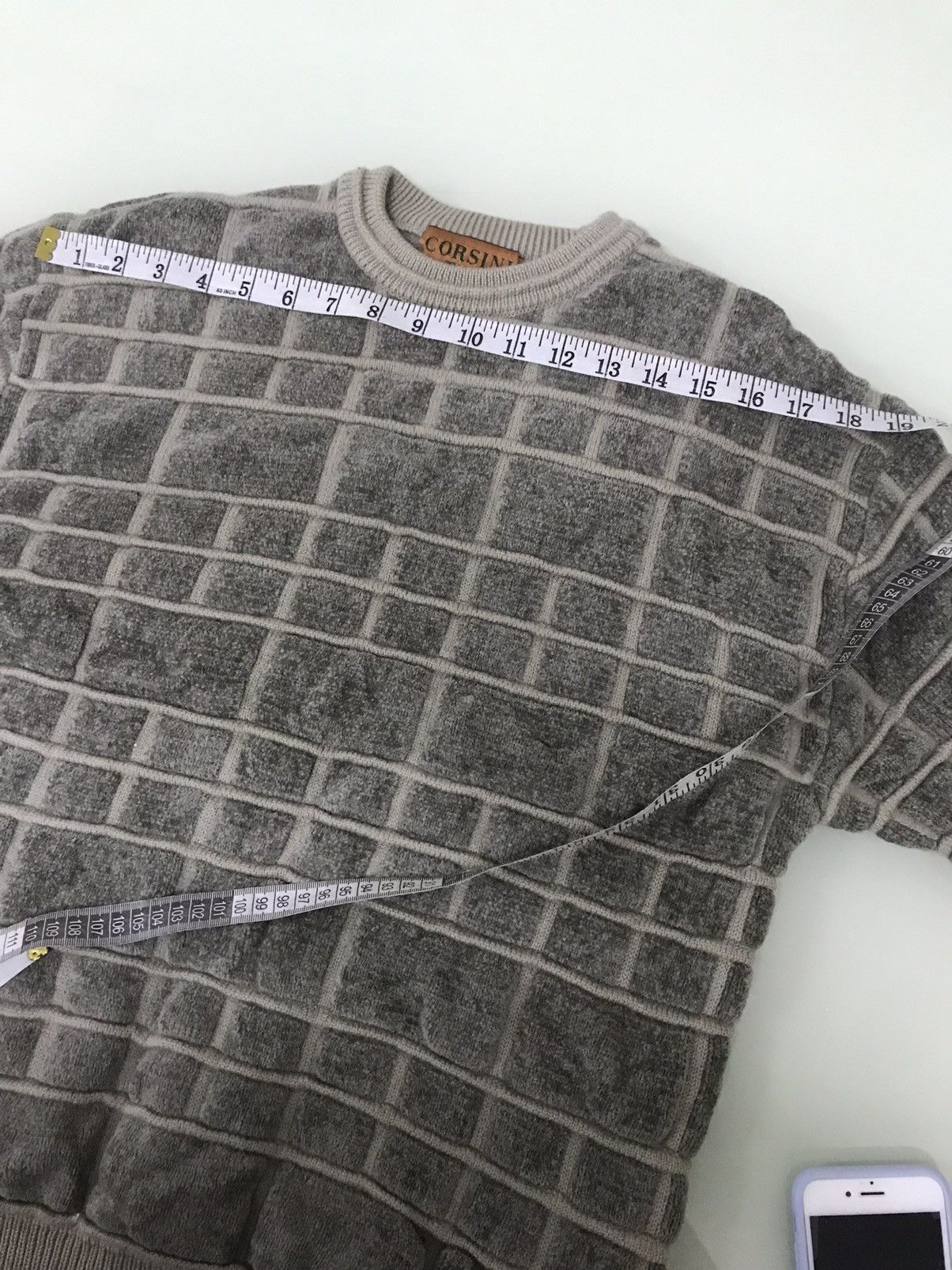 Vintage Vintage Italian Designers Corsini Knit Sweatshirt Like Coogi Size US M / EU 48-50 / 2 - 13 Thumbnail