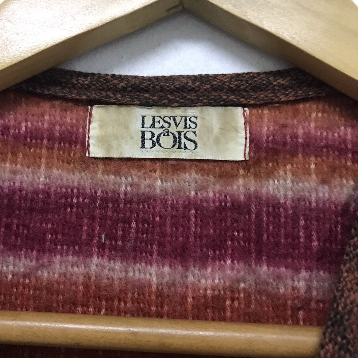 Japanese Brand Vintage Les Vis a Bois printed fleeces vest Size US L / EU 52-54 / 3 - 10 Thumbnail