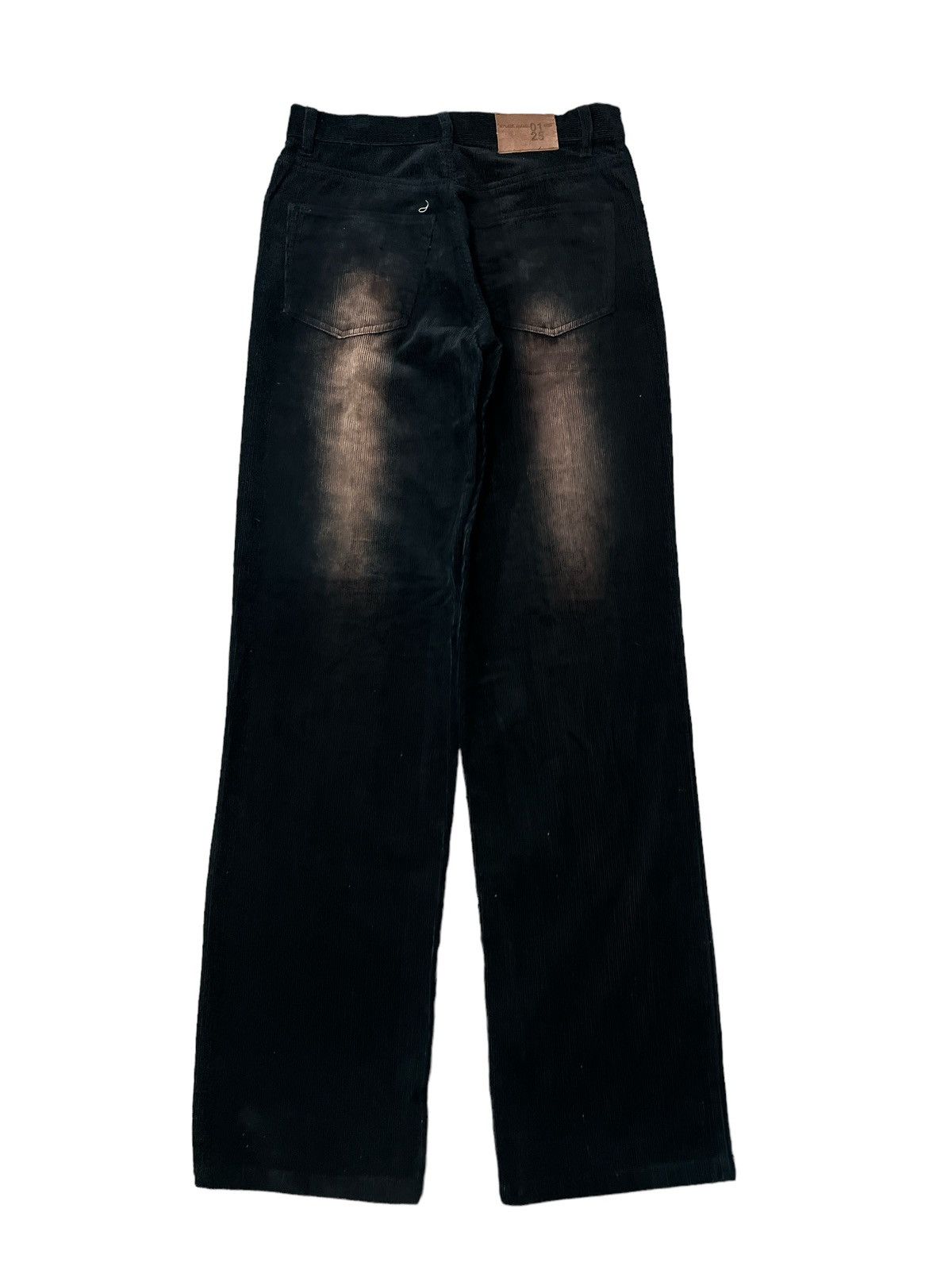 Japanese Brand × Vintage BLACK FADED NYLAUS CODUROY PANT Size US 30 / EU 46 - 6 Thumbnail