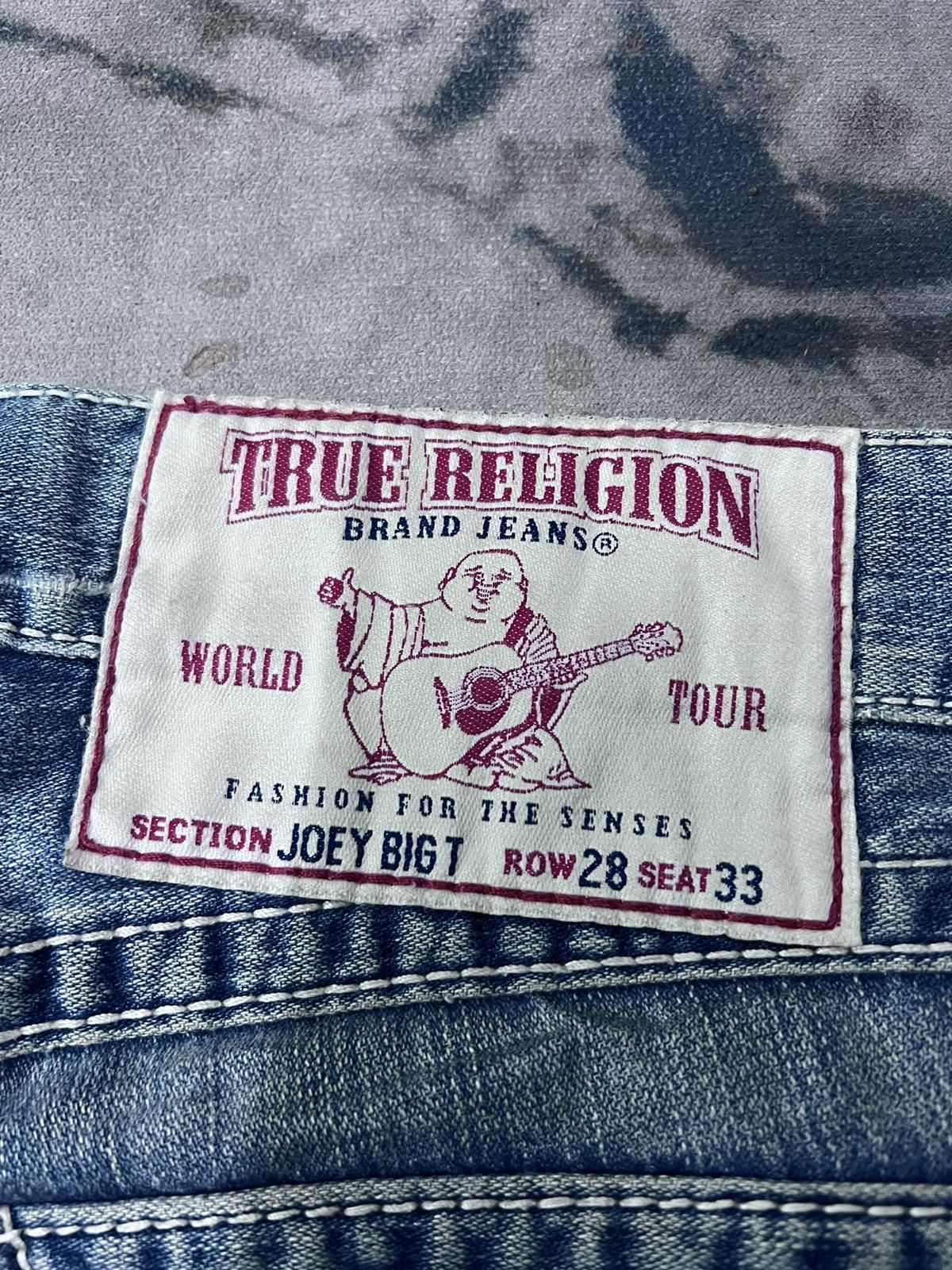 Japanese Brand × Vintage FLARED💥THRASHED TRUE RELIGION DISTRESSED DENIM PANT Size US 30 / EU 46 - 7 Thumbnail
