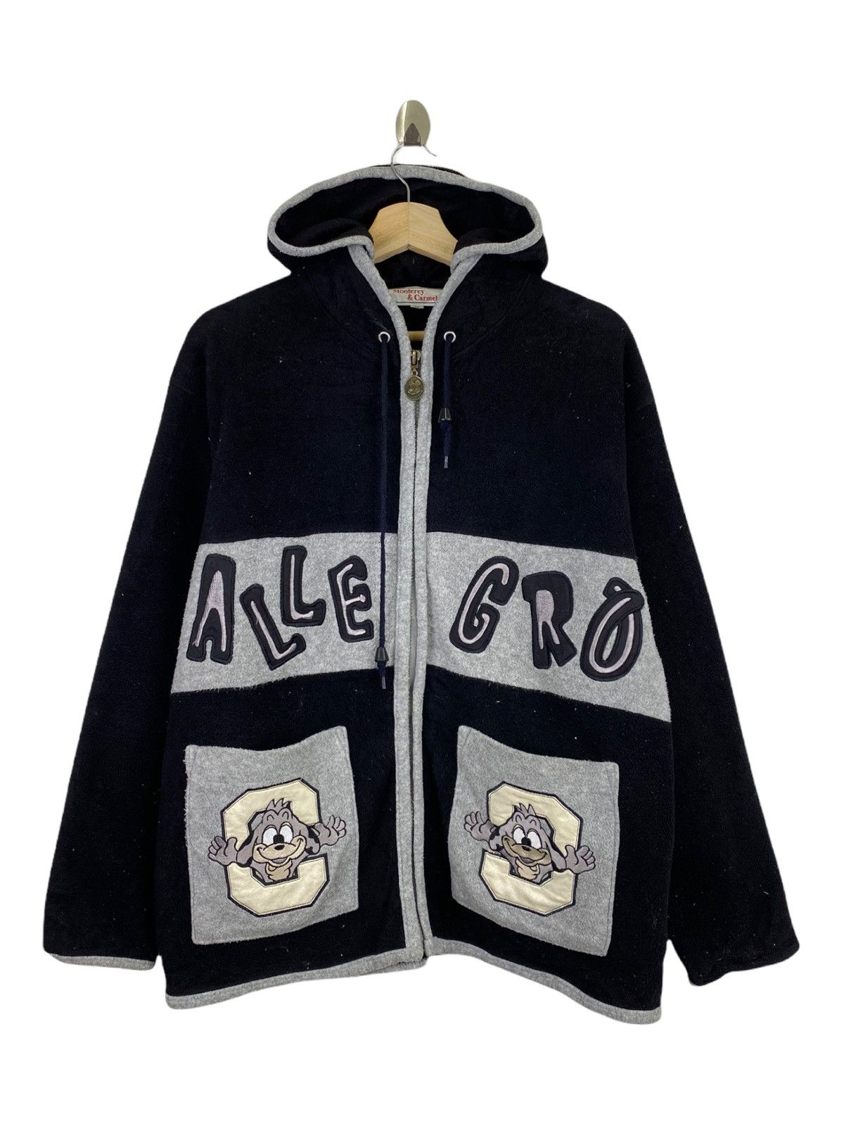 Cartoon Network × Japanese Brand × Vintage Vintage monterey & carmel zip up fleece hoodies Size US M / EU 48-50 / 2 - 1 Thumbnail