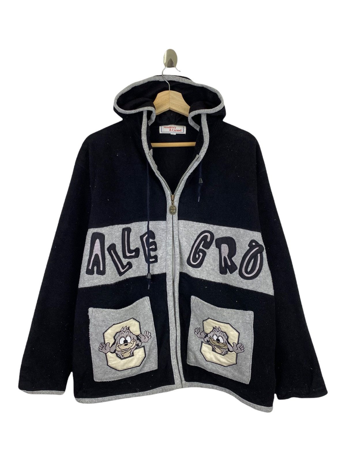 Cartoon Network × Japanese Brand × Vintage Vintage monterey & carmel zip up fleece hoodies Size US M / EU 48-50 / 2 - 2 Thumbnail