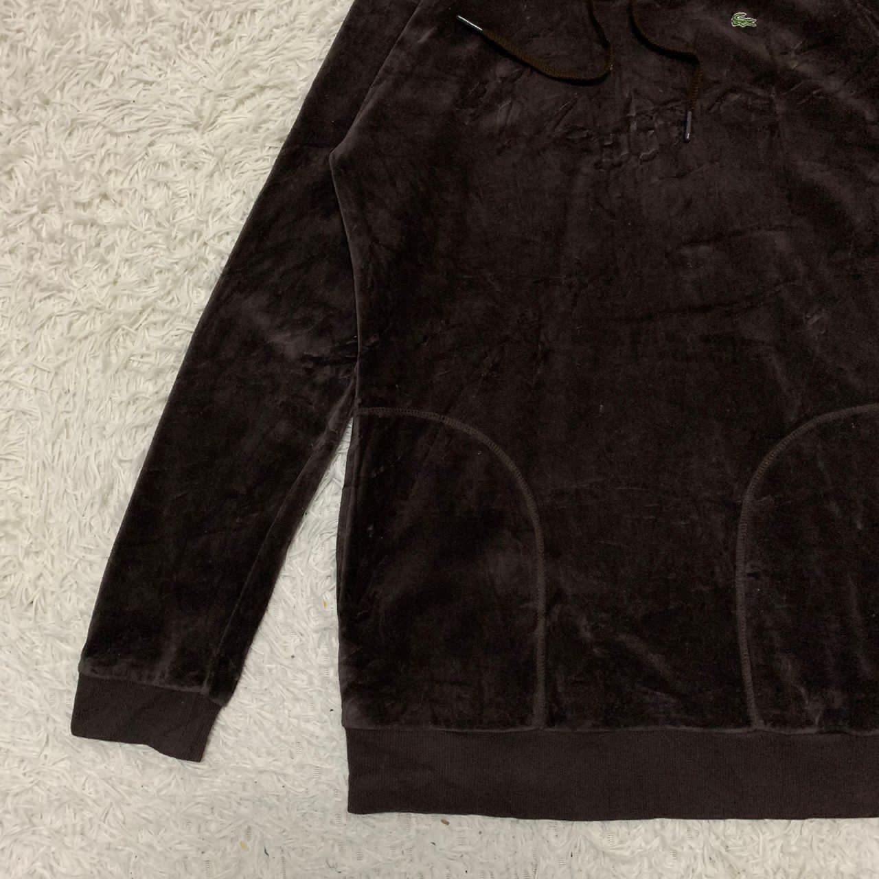 Japanese Brand Lacoste hoodie made in Japan Size S / US 4 / IT 40 - 4 Thumbnail