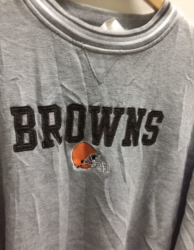 NFL Vintage Nfl browns Sweatshirt Size US XL / EU 56 / 4 - 2 Thumbnail
