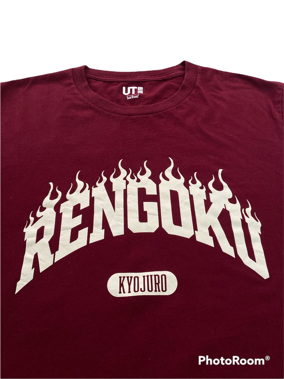 Anime × Uniqlo Limited Komando Rengoku Kyojuro Anima Tshirt Size US L / EU 52-54 / 3 - 2 Thumbnail