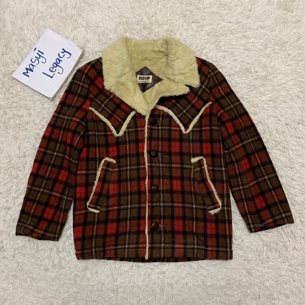 Japanese Brand Bison Young Casual wear sherpa jacket Size US M / EU 48-50 / 2 - 1 Thumbnail