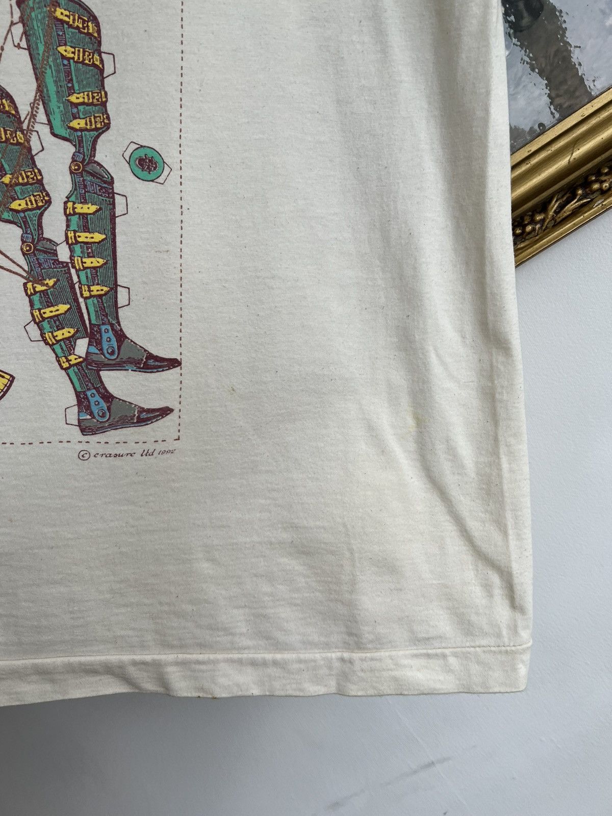 Band Tees Vintage 1992 Erasure Phantasmagorical Human Anatomy Tee Size US XL / EU 56 / 4 - 13 Thumbnail
