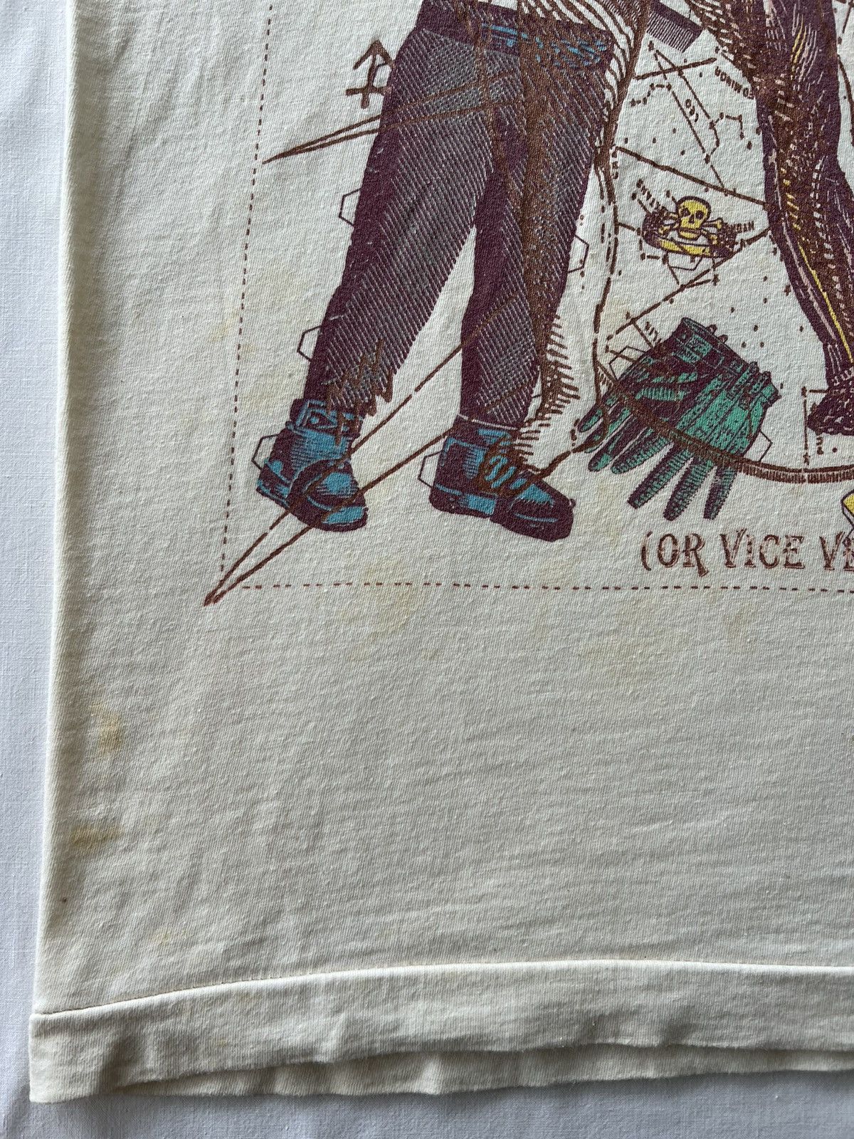 Band Tees Vintage 1992 Erasure Phantasmagorical Human Anatomy Tee Size US XL / EU 56 / 4 - 11 Thumbnail