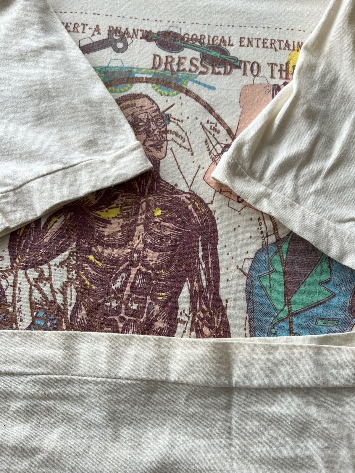 Band Tees Vintage 1992 Erasure Phantasmagorical Human Anatomy Tee Size US XL / EU 56 / 4 - 10 Thumbnail