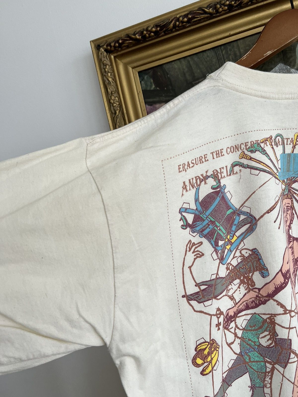 Band Tees Vintage 1992 Erasure Phantasmagorical Human Anatomy Tee Size US XL / EU 56 / 4 - 23 Thumbnail