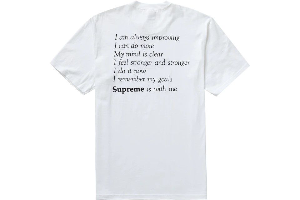 Supreme Supreme Stay Positive Tee Size US M / EU 48-50 / 2 - 4 Thumbnail