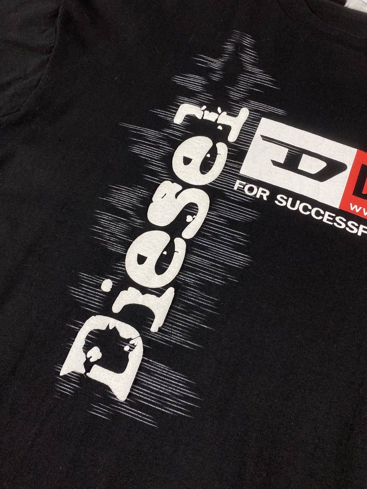 Diesel Y2K Vintage Diesel Tee Shirt Archive Hype Size US XXL / EU 58 / 5 - 3 Thumbnail