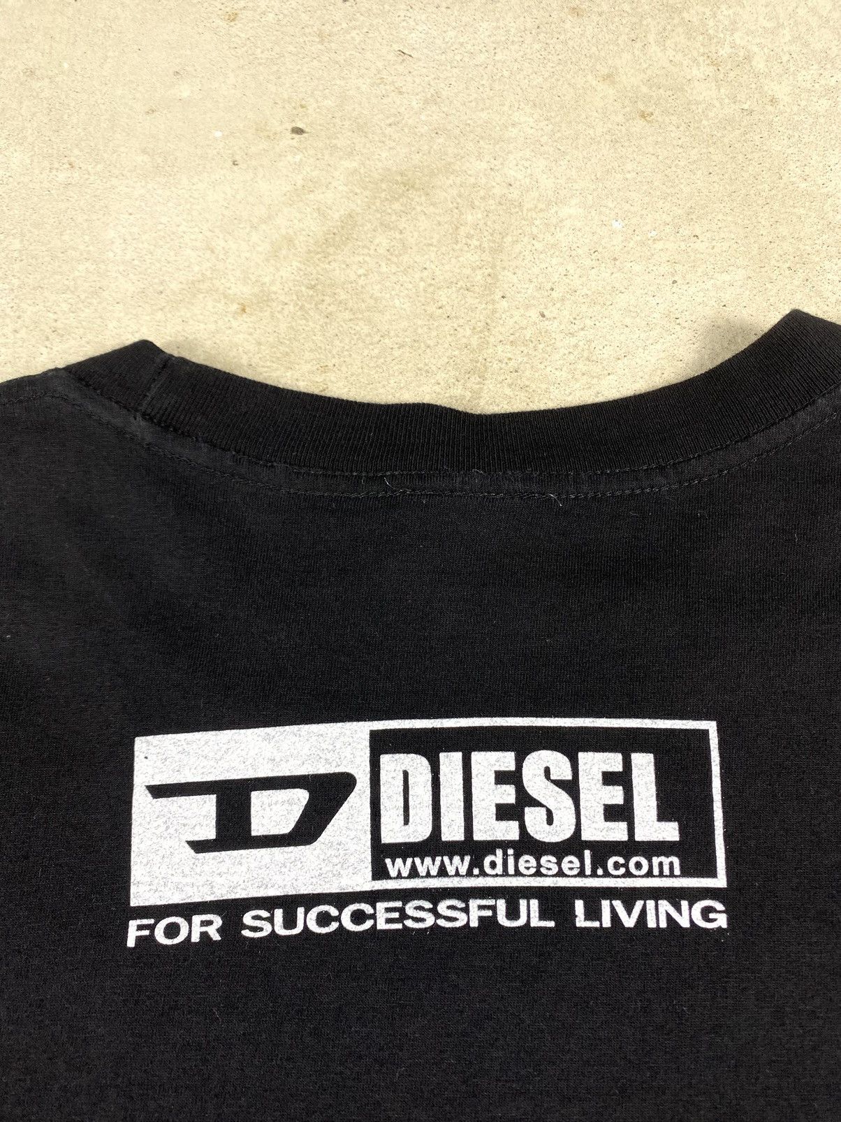 Diesel Y2K Vintage Diesel Tee Shirt Archive Hype Size US XXL / EU 58 / 5 - 10 Thumbnail