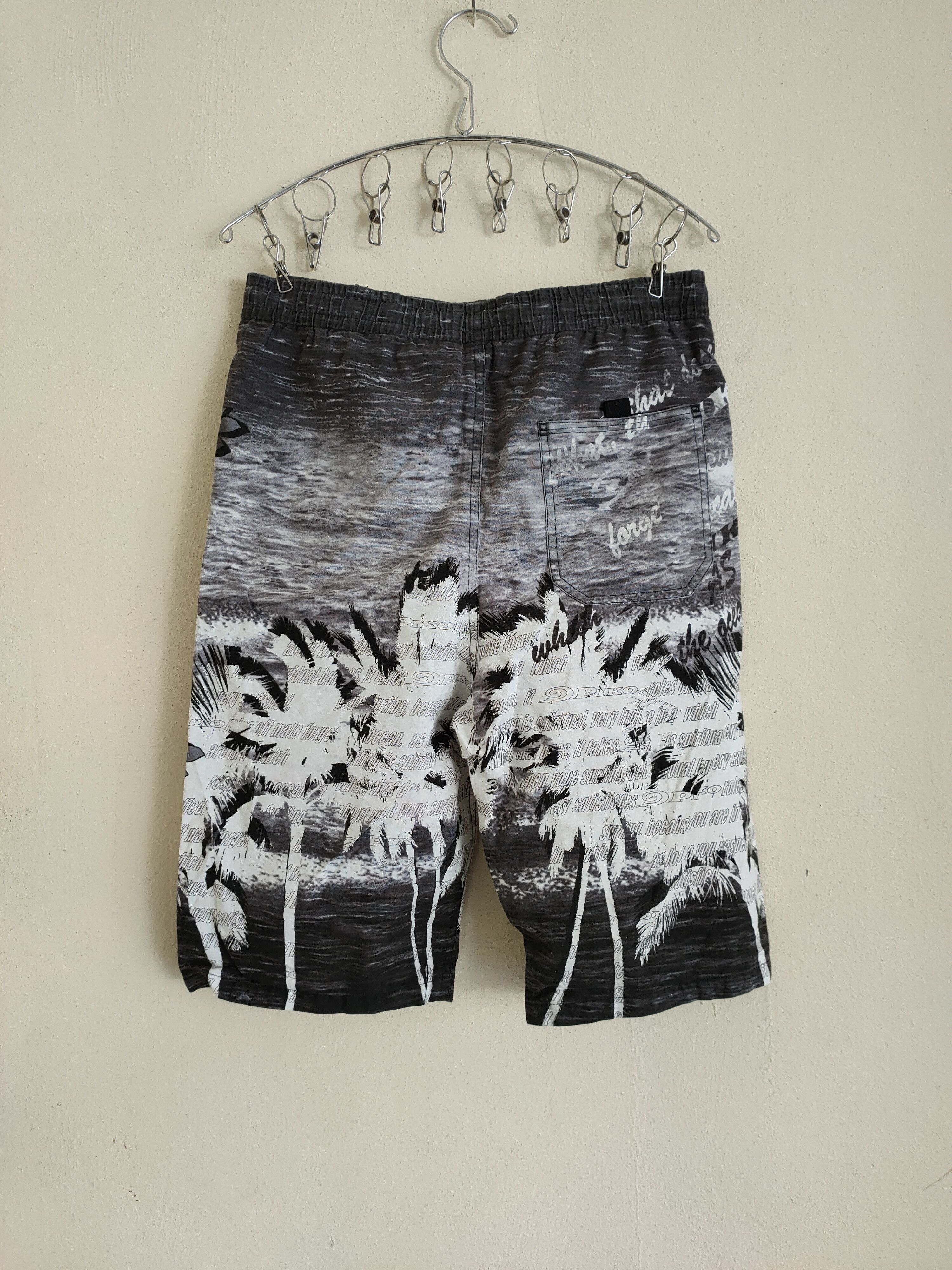 Japanese Brand × Vintage Vintage Piko Hawaiian Longboard Wear Size US 28 / EU 44 - 4 Thumbnail