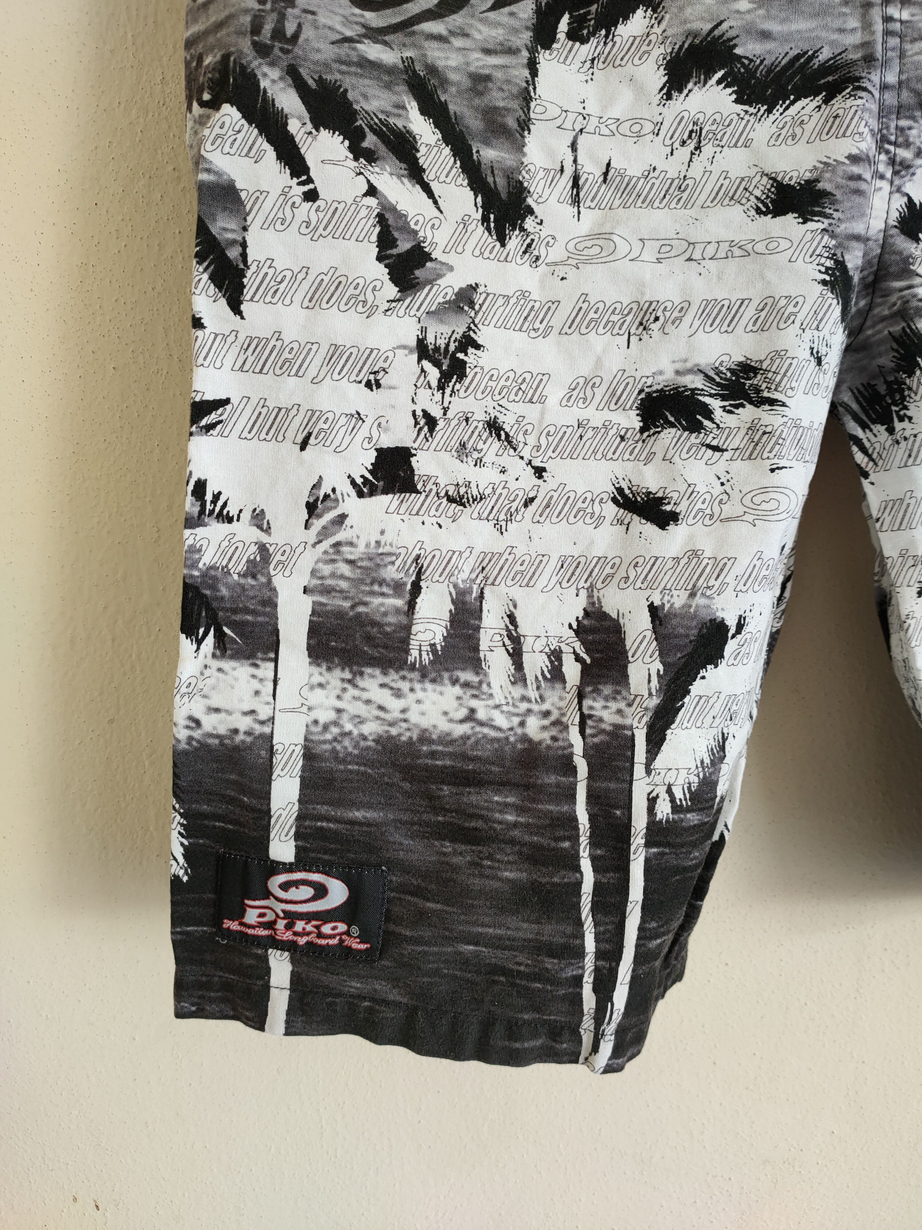 Japanese Brand × Vintage Vintage Piko Hawaiian Longboard Wear Size US 28 / EU 44 - 5 Thumbnail
