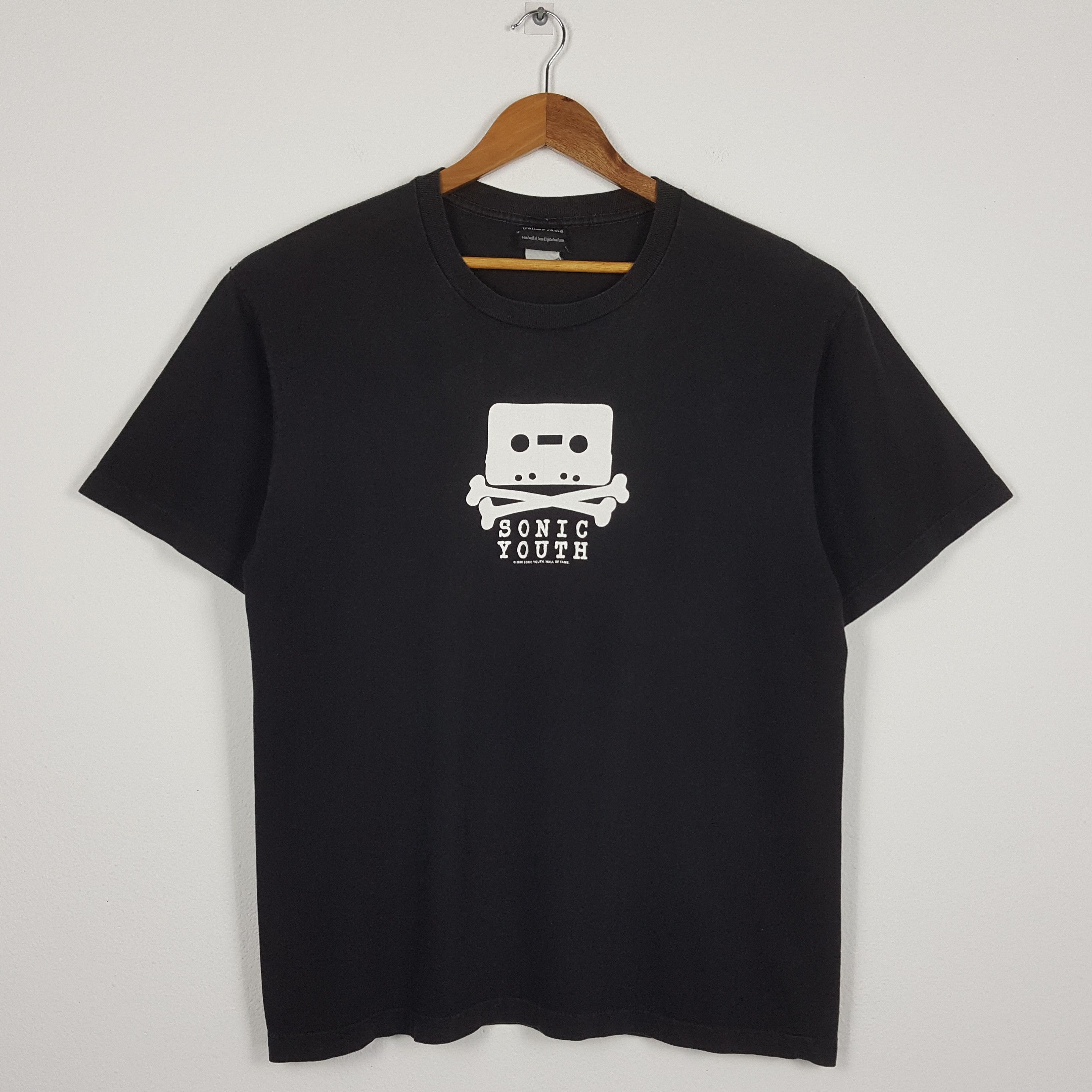 Band Tees × Vintage Vintage SONIC YOUTH American Rock Grunge Band T-Shirt Size US XL / EU 56 / 4 - 1 Thumbnail
