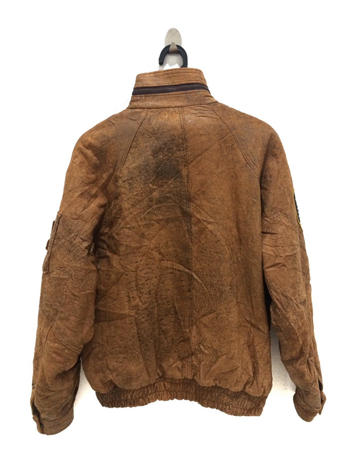 Vintage Vintage U.S Air Force Army Leather Jacket Size US M / EU 48-50 / 2 - 8 Thumbnail