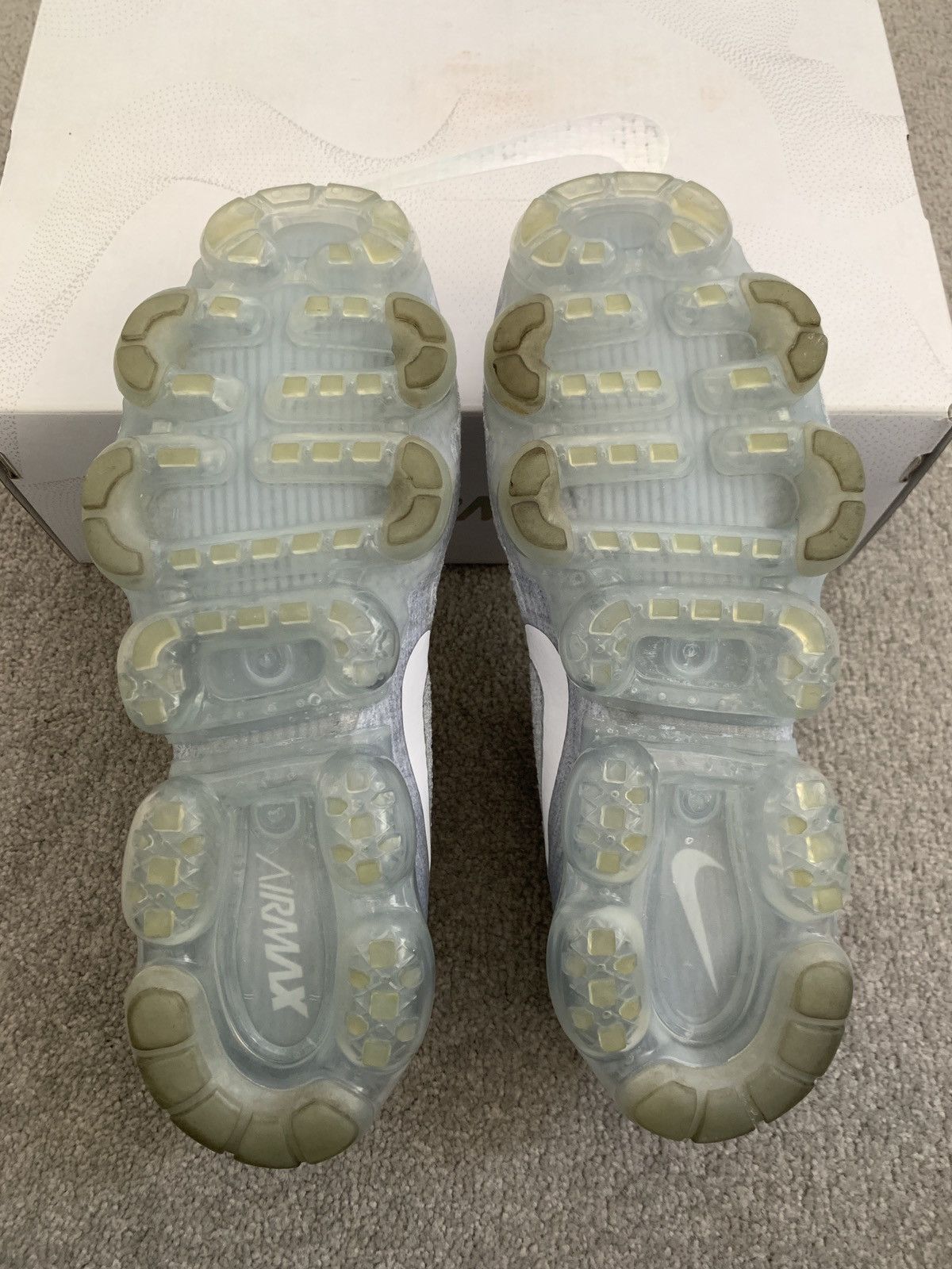 Comme des Garcons × Nike 🔥CDG X Nike Air Vapormax White/Pure Platinum🔥 Size US 8.5 / EU 41-42 - 10 Thumbnail