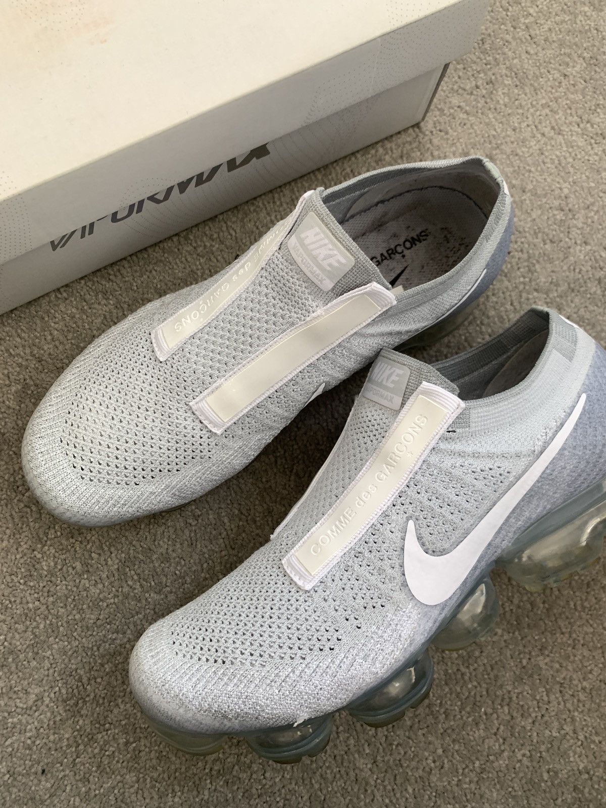 cdg x nike vapormax