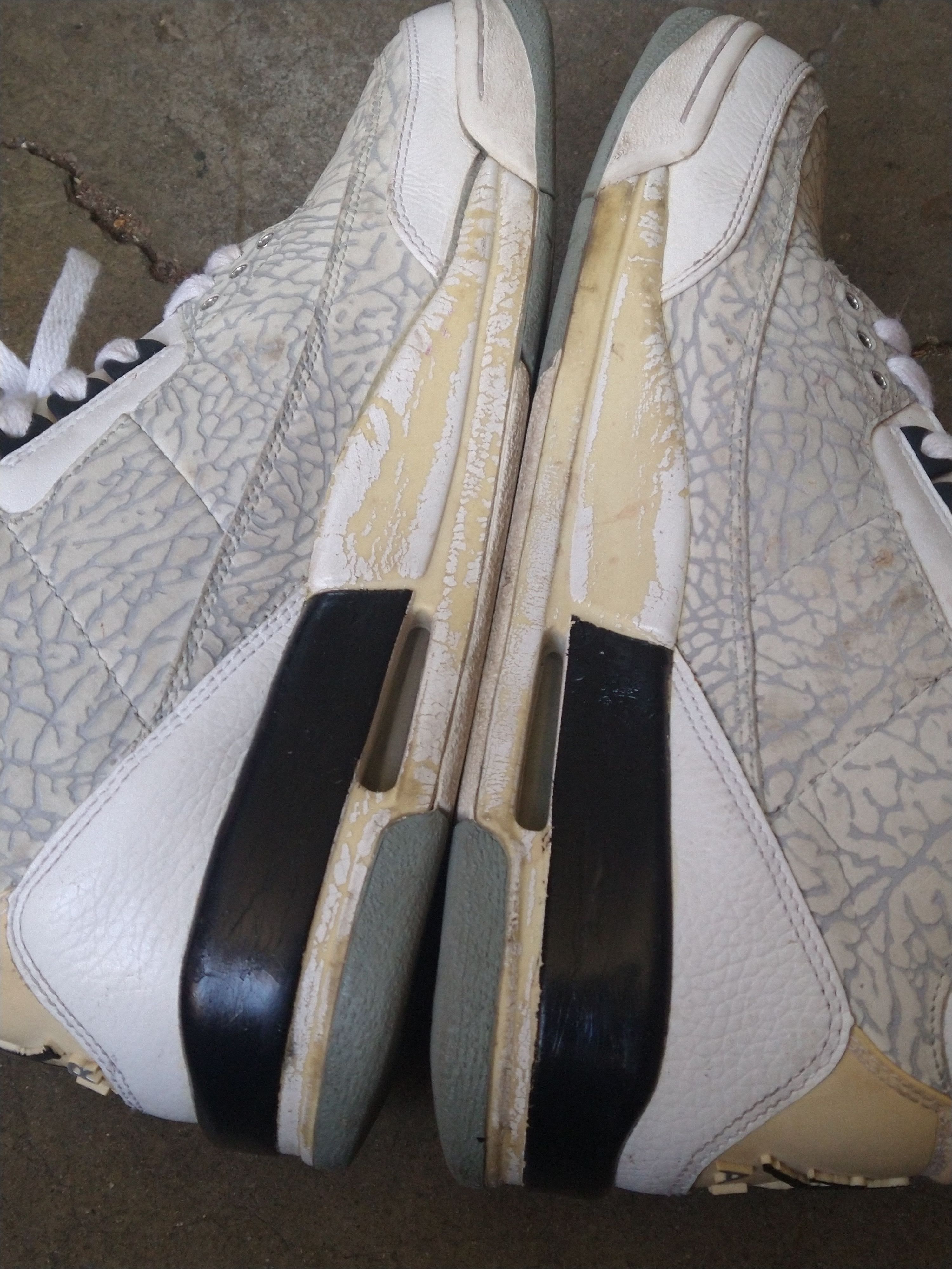 Jordan Brand Nike Air Jordan 3 III Retro Flip 10.5 White 315767-101 2007 Size US 10.5 / EU 43-44 - 17 Thumbnail