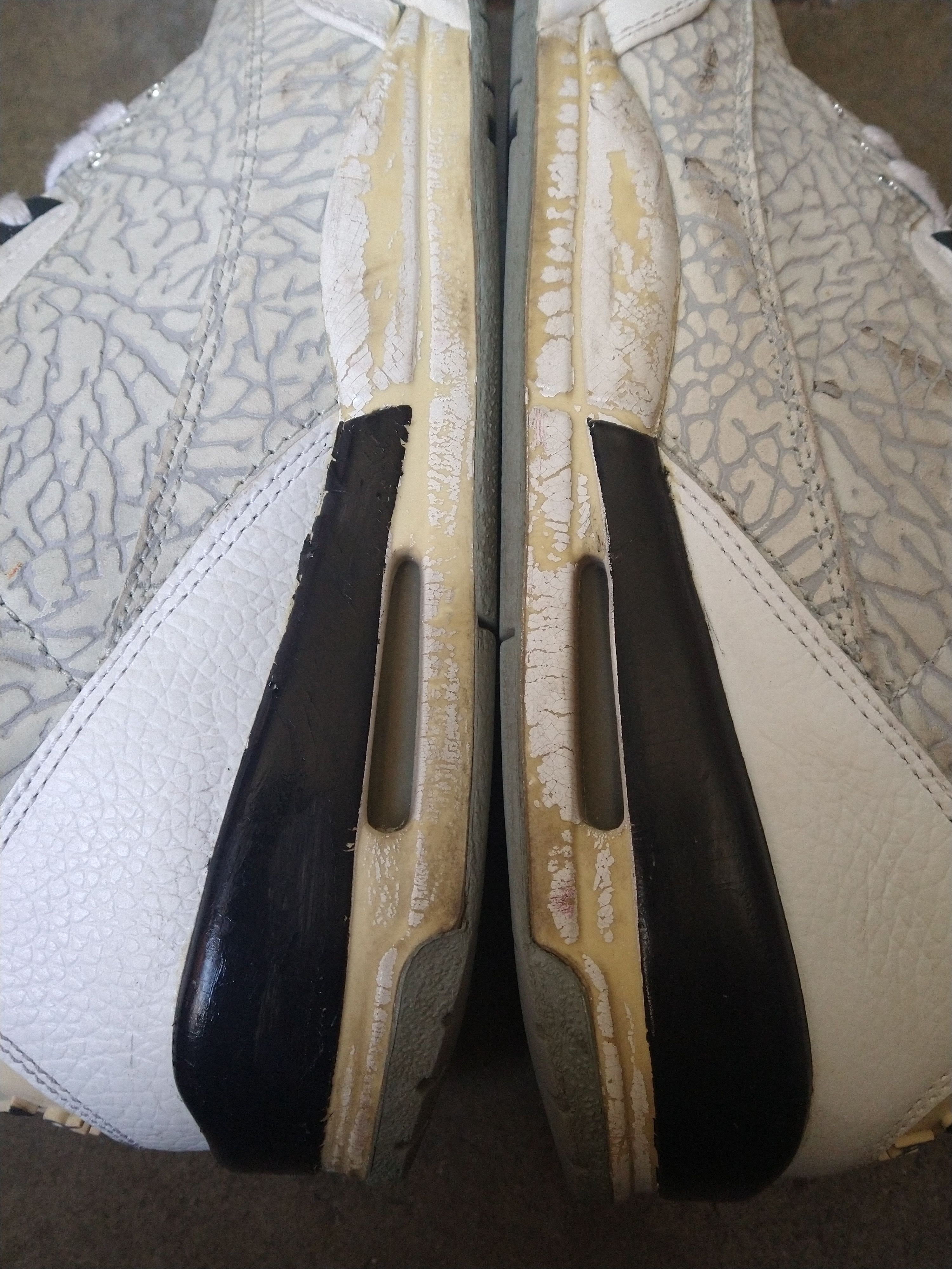 Jordan Brand Nike Air Jordan 3 III Retro Flip 10.5 White 315767-101 2007 Size US 10.5 / EU 43-44 - 8 Thumbnail