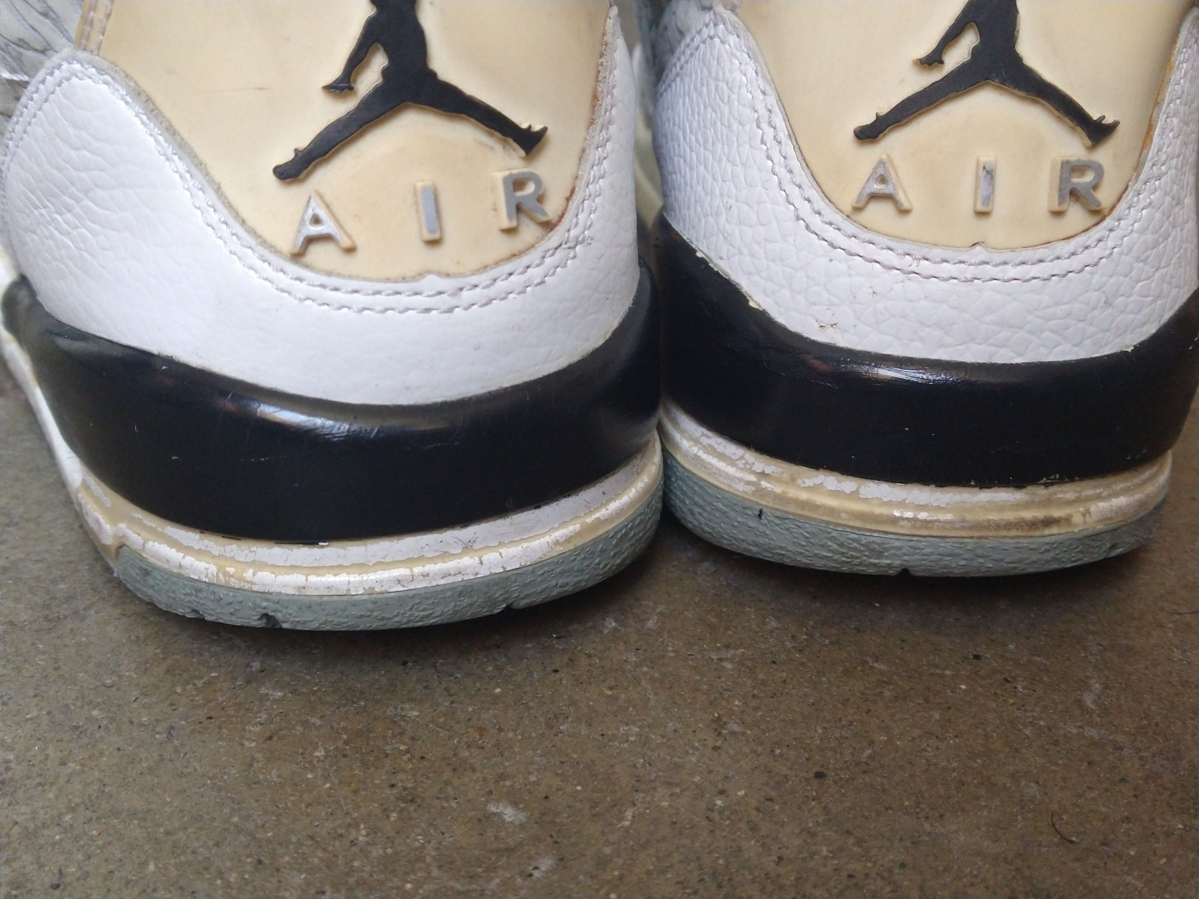 Jordan Brand Nike Air Jordan 3 III Retro Flip 10.5 White 315767-101 2007 Size US 10.5 / EU 43-44 - 16 Thumbnail