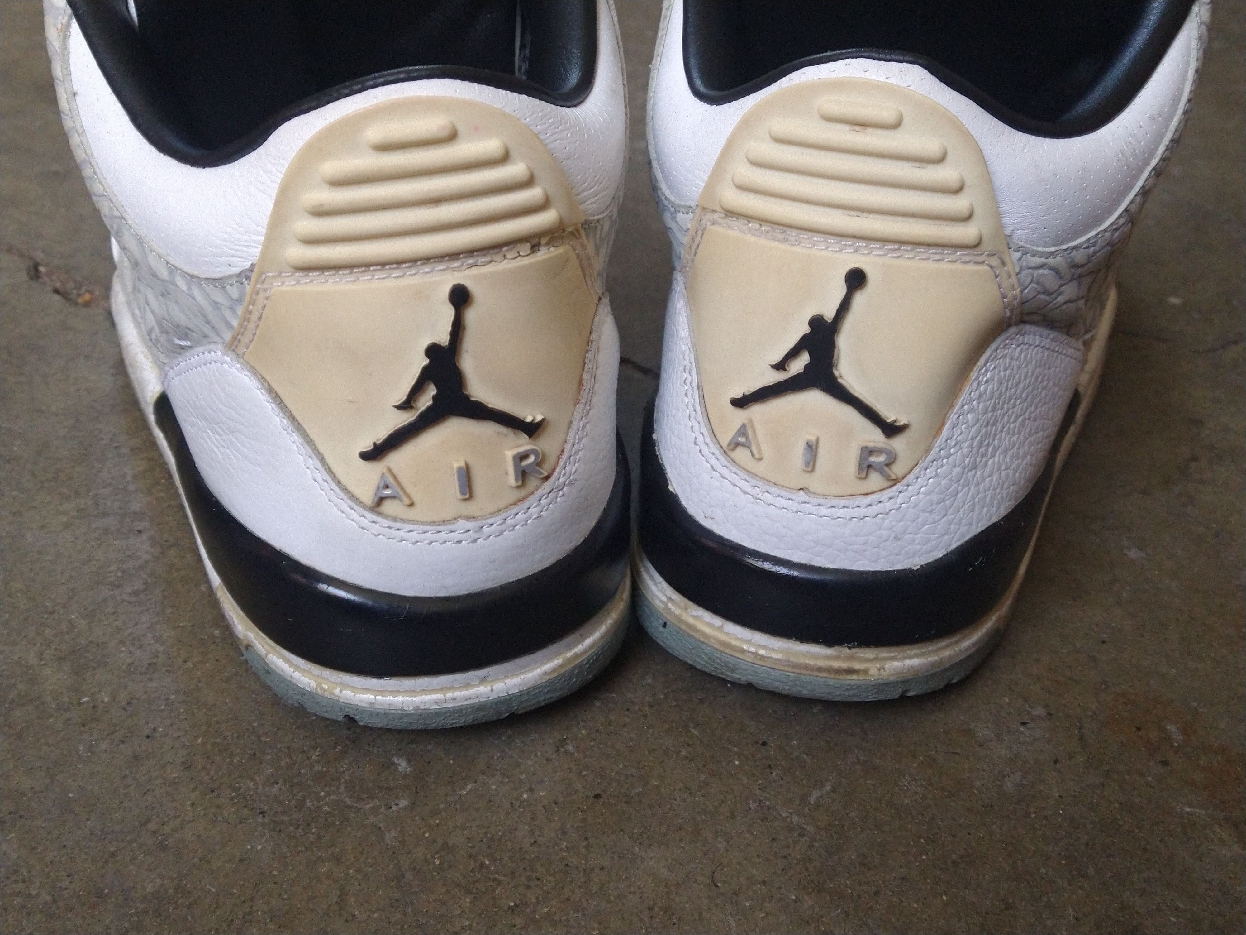 Jordan Brand Nike Air Jordan 3 III Retro Flip 10.5 White 315767-101 2007 Size US 10.5 / EU 43-44 - 14 Thumbnail