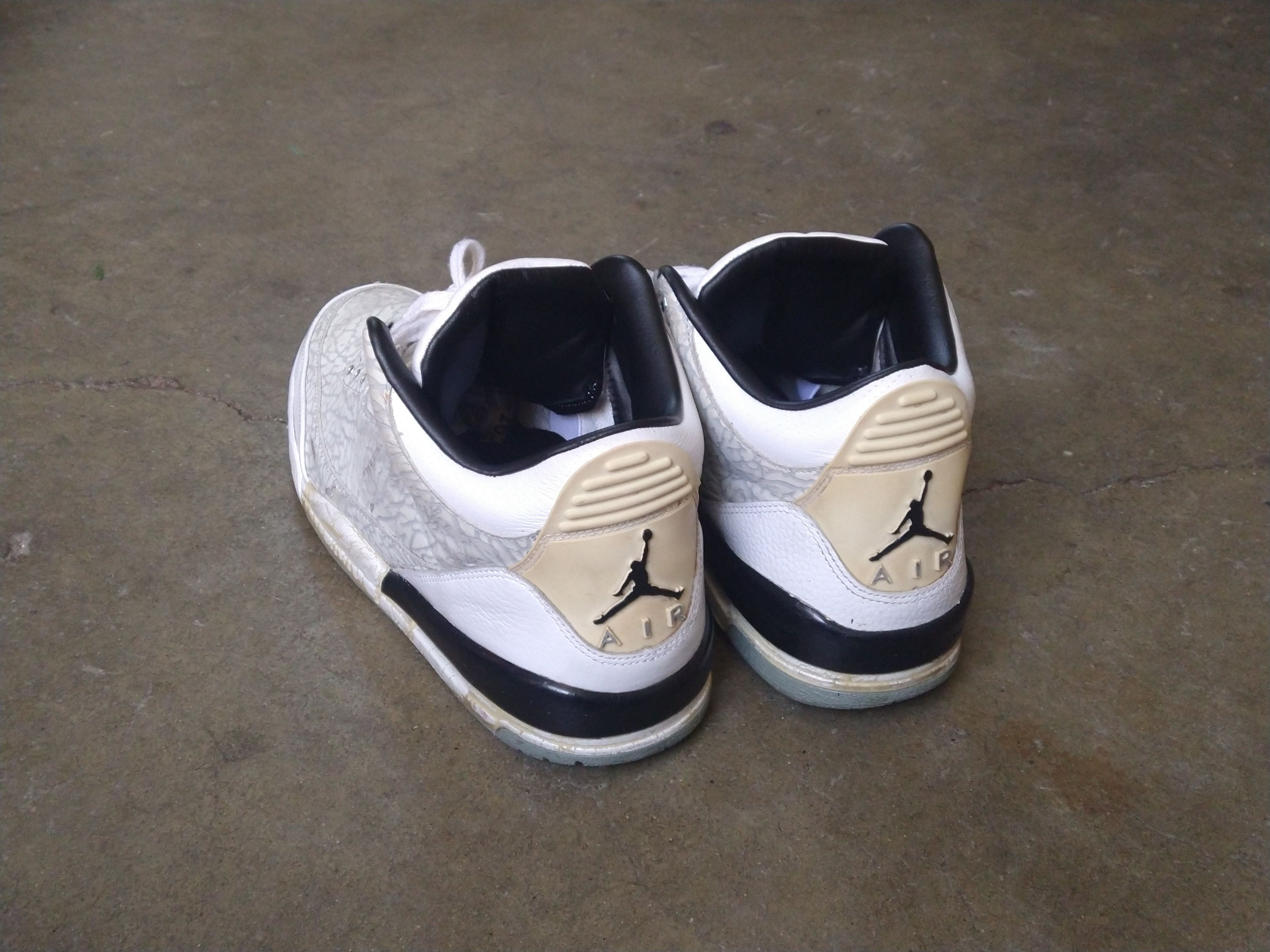 Jordan Brand Nike Air Jordan 3 III Retro Flip 10.5 White 315767-101 2007 Size US 10.5 / EU 43-44 - 13 Thumbnail