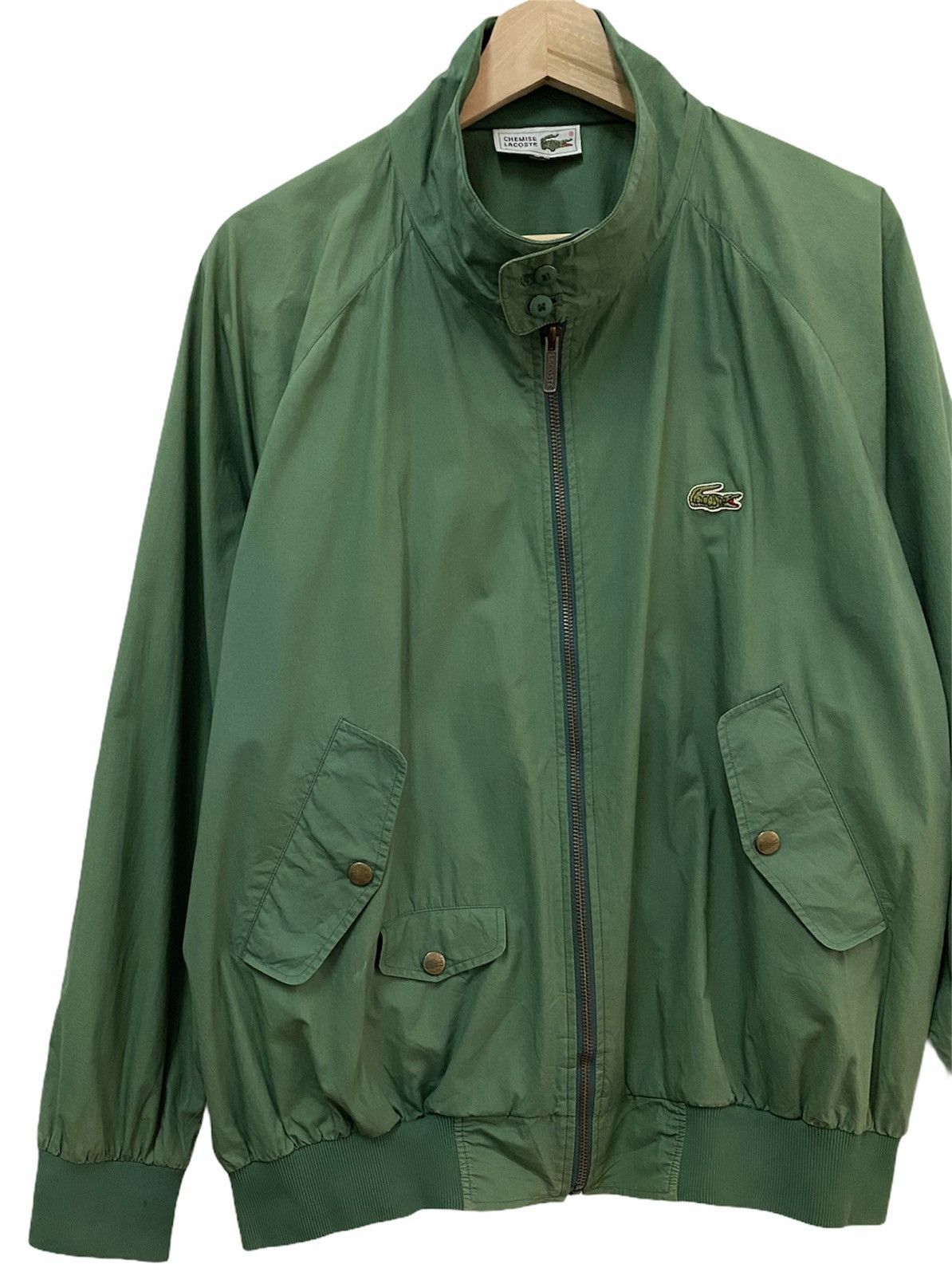 Lacoste 🔥SICK🔥 CHEMISE LACOSTE Three Pocket Utility Bomber Jacket Size US XL / EU 56 / 4 - 2 Thumbnail