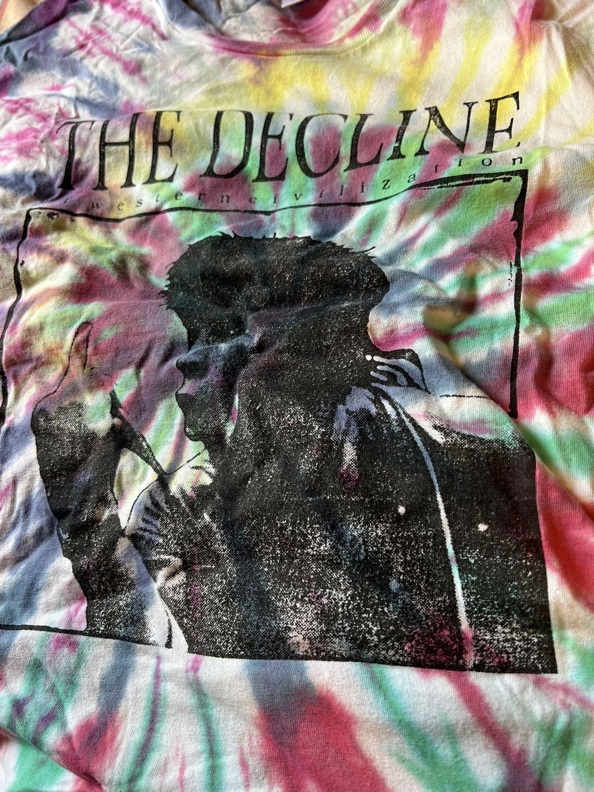 Supreme Decline of western civilization tie dye tee shirt Size US XL / EU 56 / 4 - 5 Thumbnail