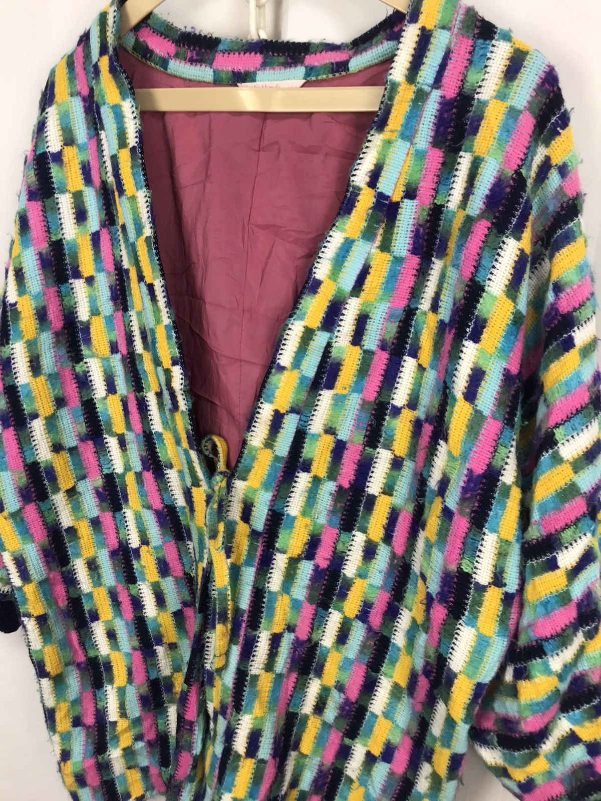 Japanese Brand Japanese brand multicolor knit kimono Size US M / EU 48-50 / 2 - 3 Thumbnail