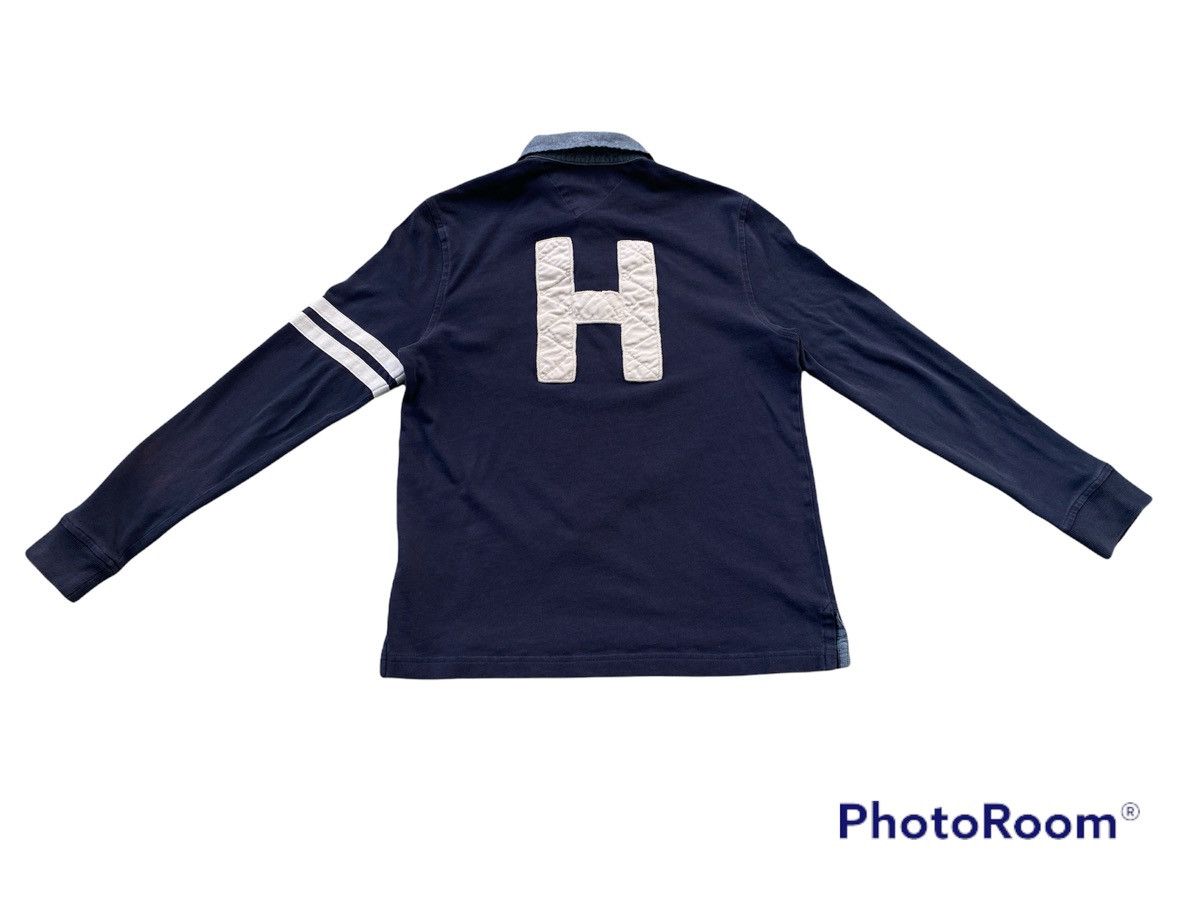 Tommy Hilfiger × Vintage Tommy Hilfiger Long Sleeve Polo Rugby Size US M / EU 48-50 / 2 - 6 Thumbnail