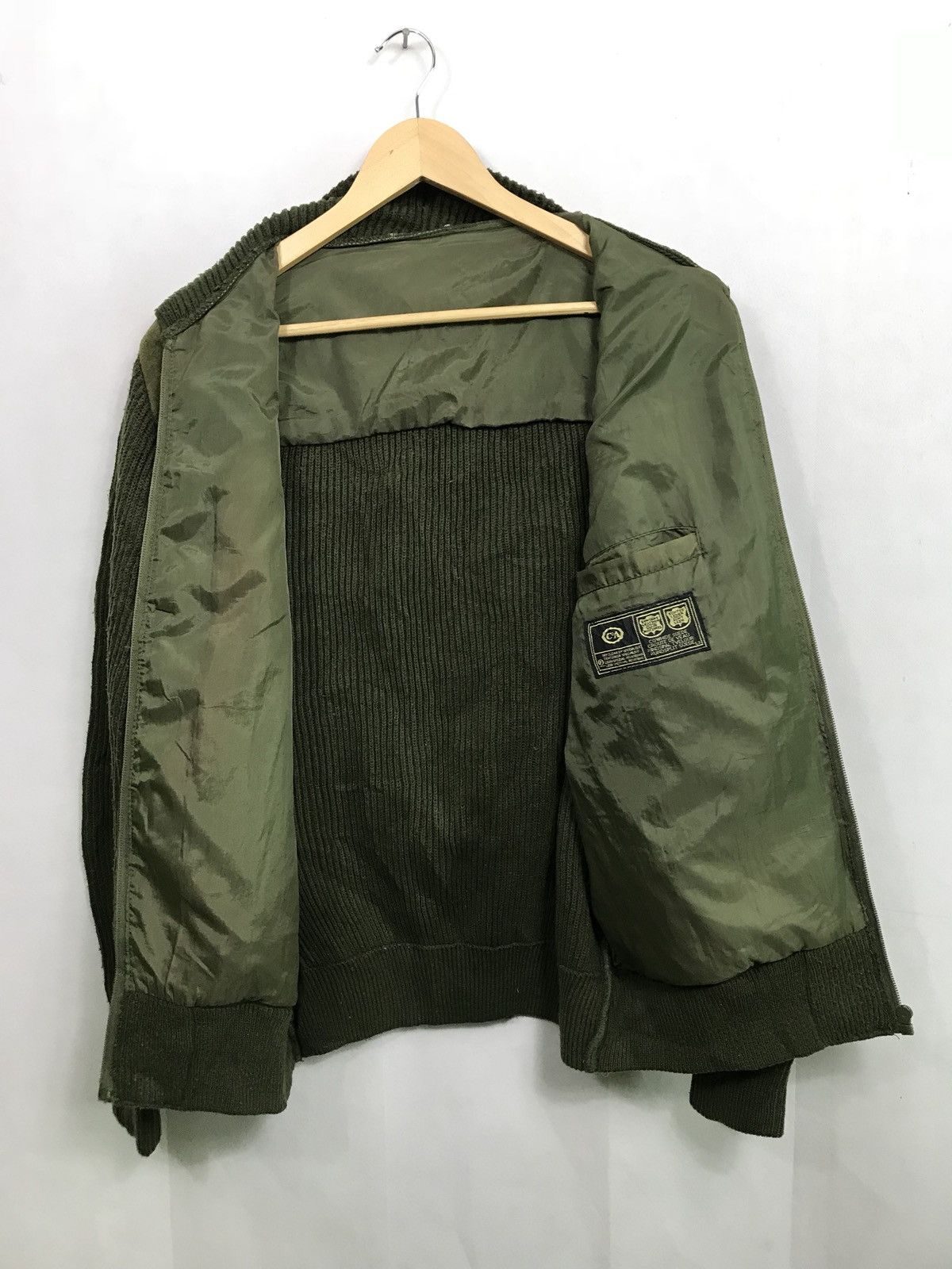 C&A 🔥FINAL DROP🔥VINTAGE C&A COWHIDE SUEDE LEATHER HALF KNIT Size US L / EU 52-54 / 3 - 10 Thumbnail