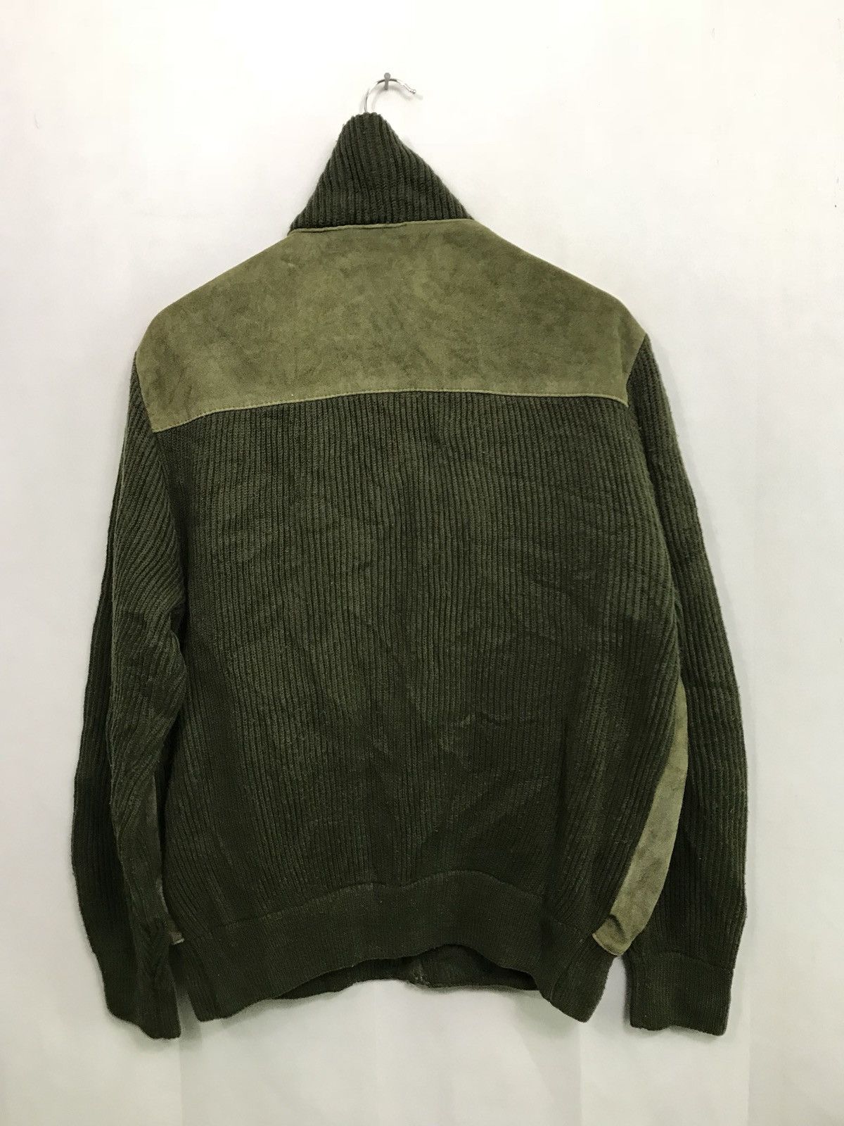 C&A 🔥FINAL DROP🔥VINTAGE C&A COWHIDE SUEDE LEATHER HALF KNIT Size US L / EU 52-54 / 3 - 7 Thumbnail