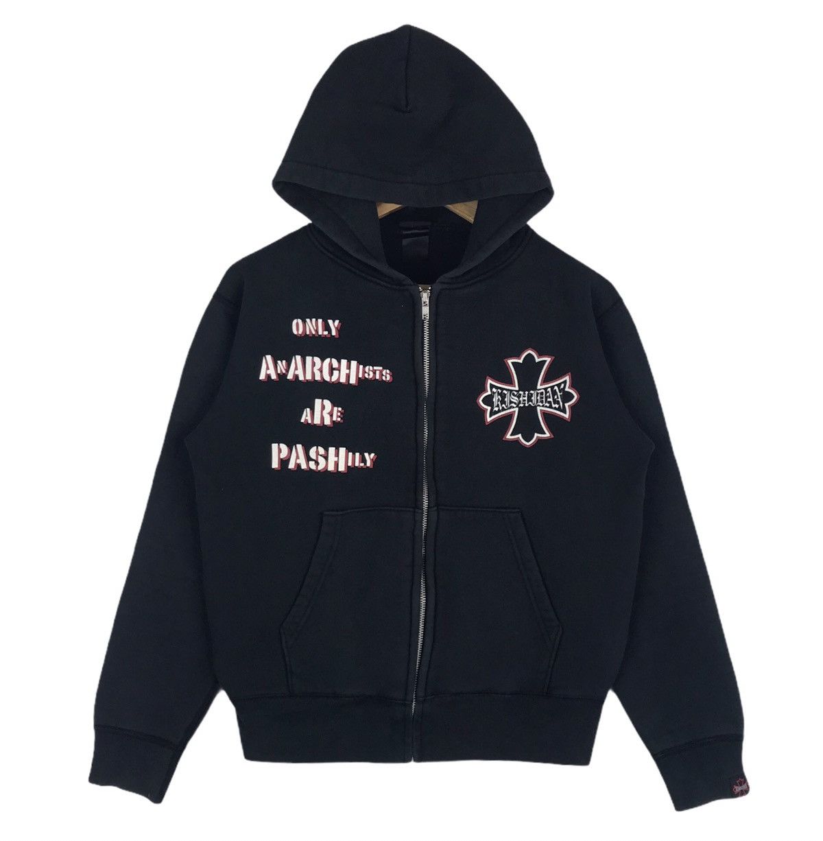 Band Tees × Japanese Brand Vintage Kishidan Japanese Rock Band Zipper Hoodie Jacket Size US S / EU 44-46 / 1 - 1 Thumbnail