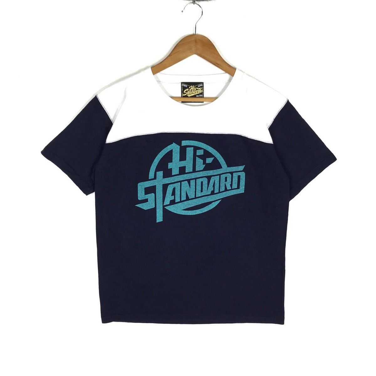 Band Tees × Vintage Vintage Japanese Band Punk Rock Hi-STANDARD Tshirt Top Tee Size US M / EU 48-50 / 2 - 1 Thumbnail