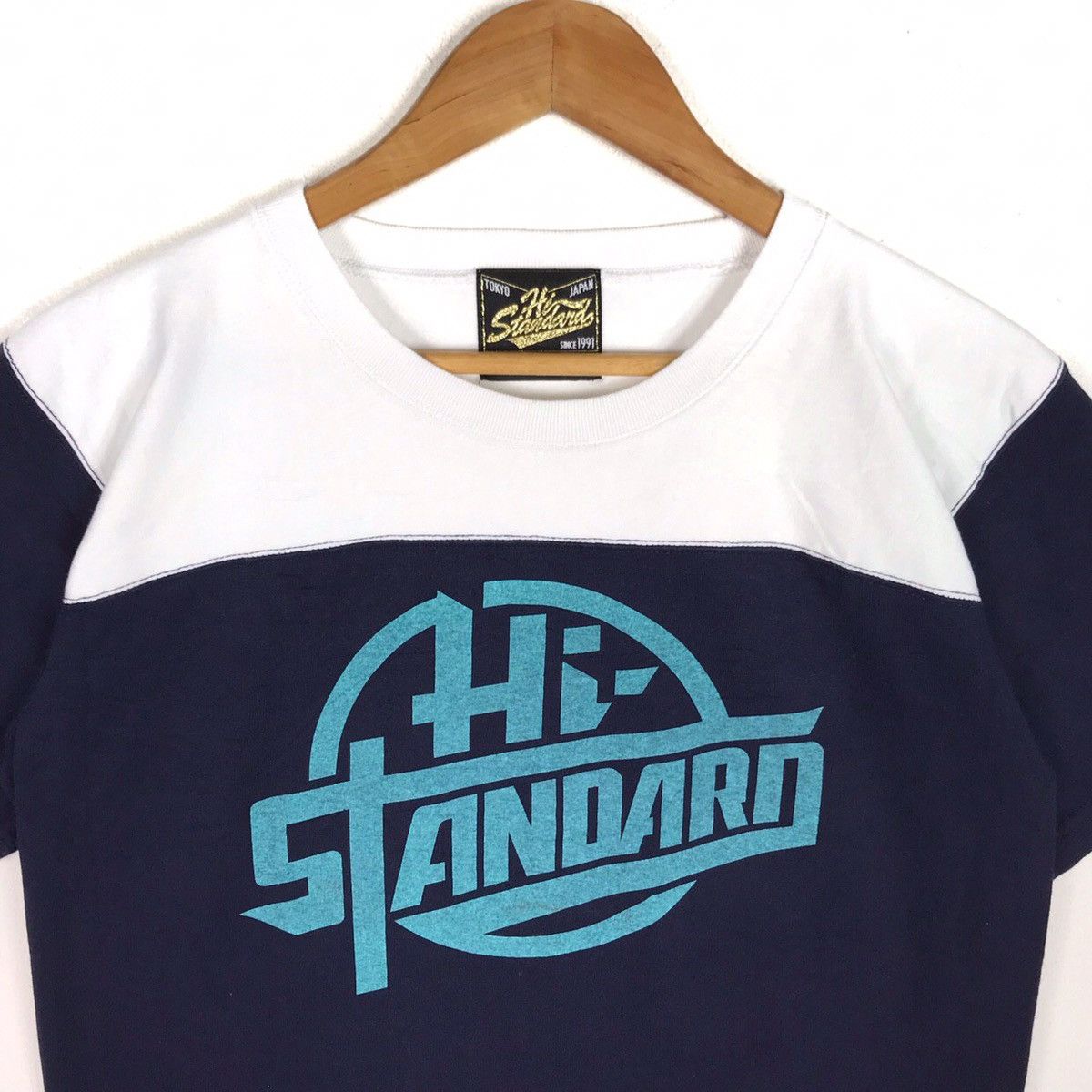 Band Tees × Vintage Vintage Japanese Band Punk Rock Hi-STANDARD Tshirt Top Tee Size US M / EU 48-50 / 2 - 2 Thumbnail