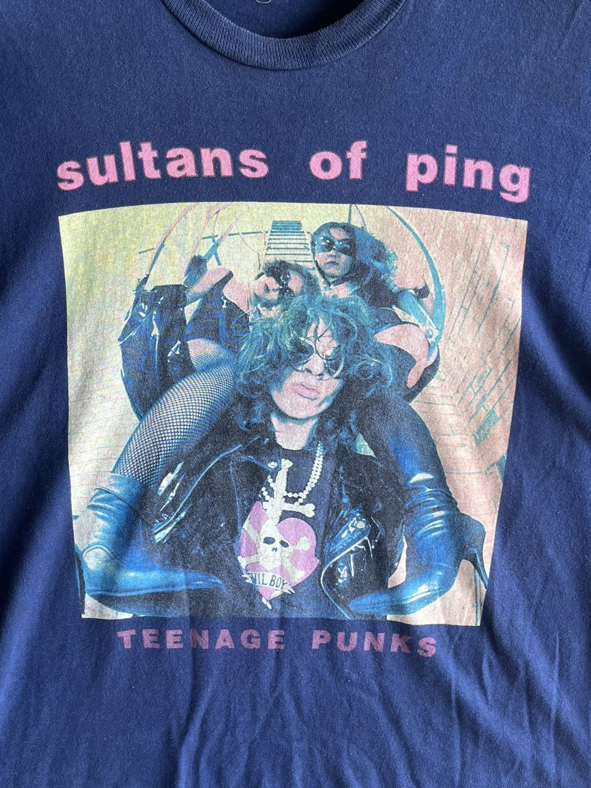 Band Tees × Vintage Sultans of ping ft95 Size US XL / EU 56 / 4 - 2 Thumbnail