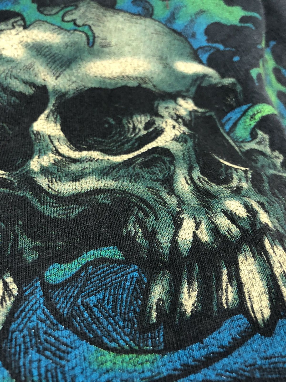Vintage Rare LA INK skulls printed made in USA tees Size US L / EU 52-54 / 3 - 5 Thumbnail