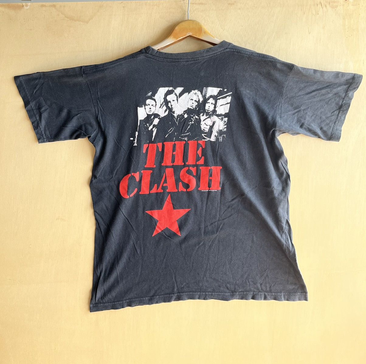 Band Tees × Vintage The clash ft95 Size US L / EU 52-54 / 3 - 4 Thumbnail