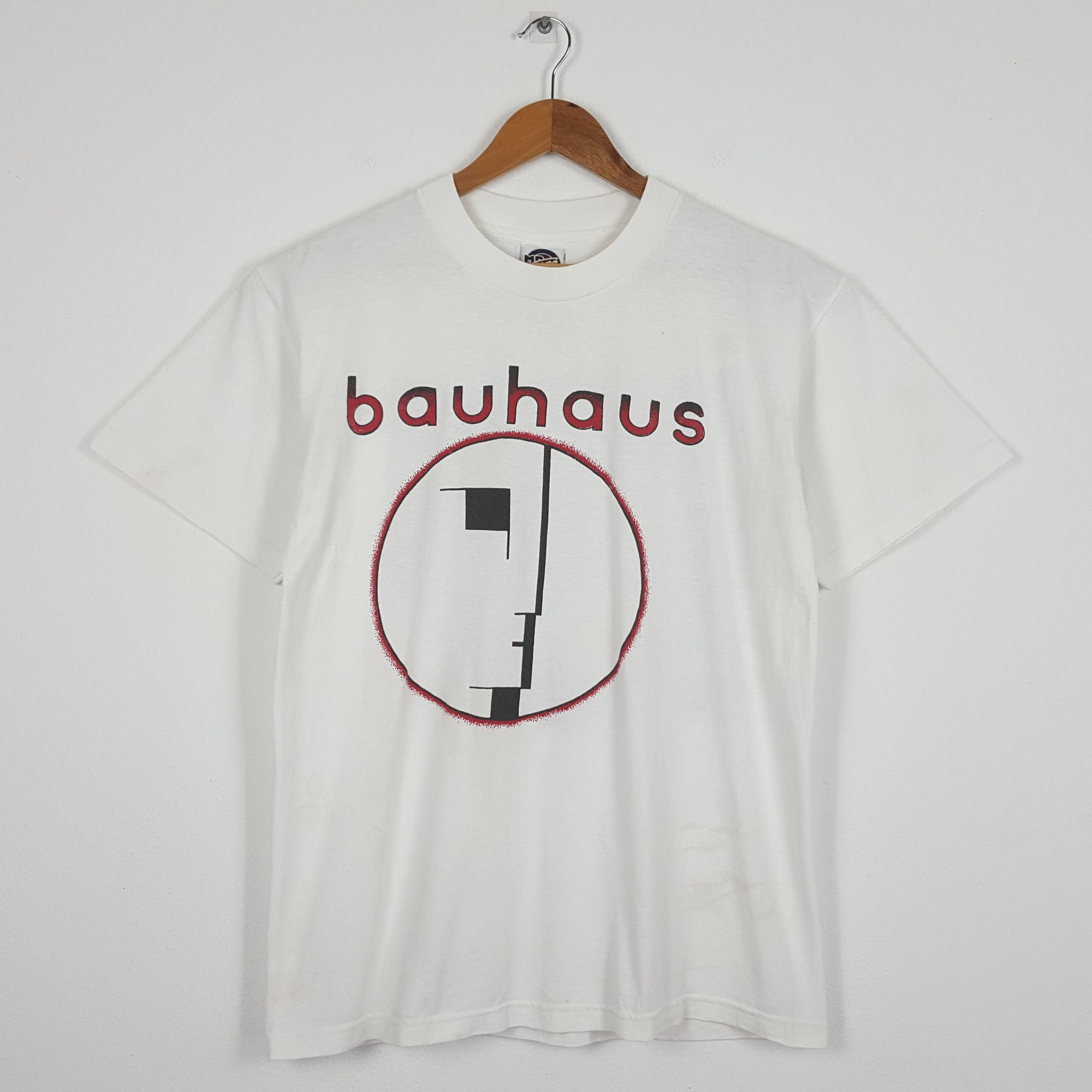 Band Tees × Vintage Vintage 90's Bauhaus English Rock Post Punk Gothic Rock Tees Size US XL / EU 56 / 4 - 5 Thumbnail