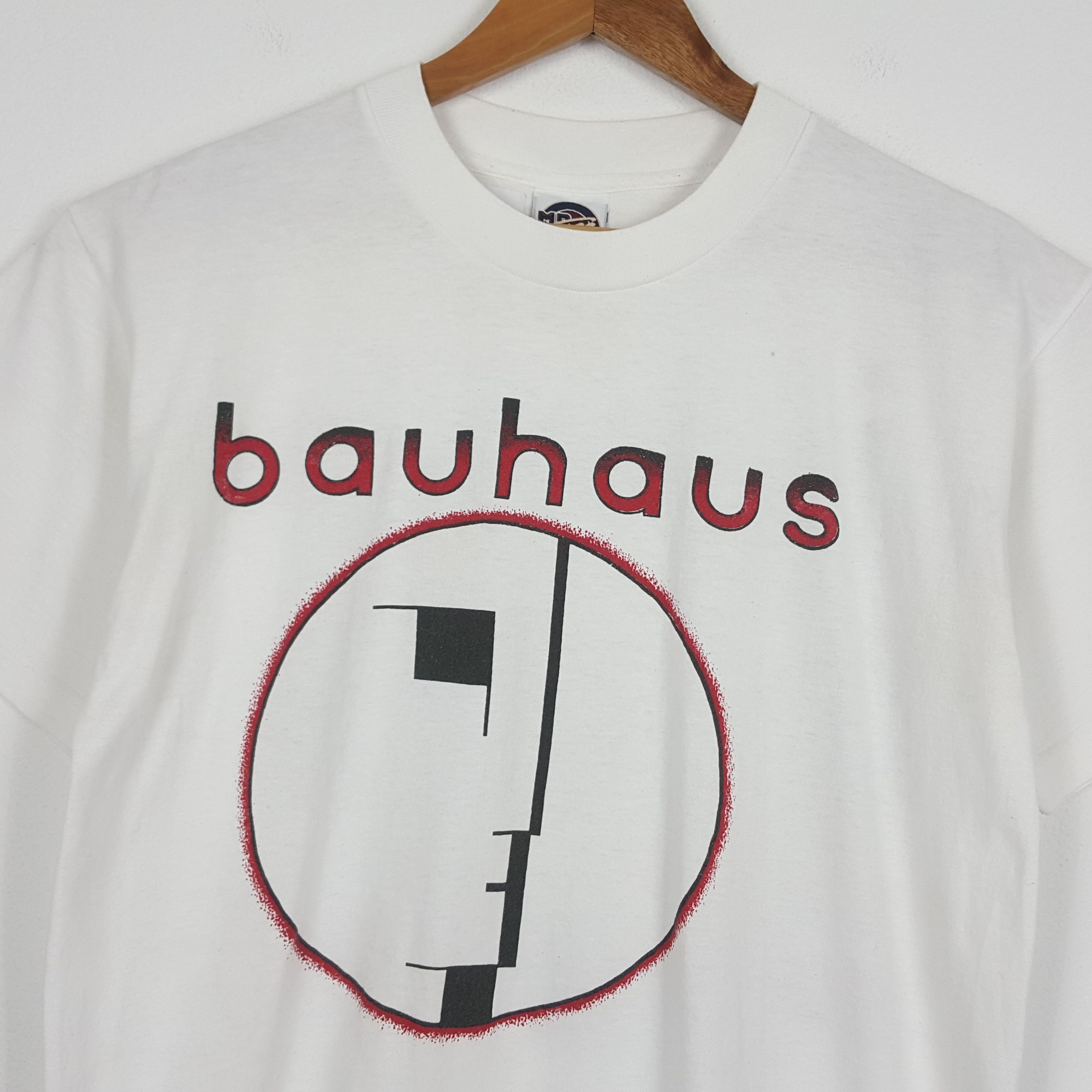 Band Tees × Vintage Vintage 90's Bauhaus English Rock Post Punk Gothic Rock Tees Size US XL / EU 56 / 4 - 2 Thumbnail