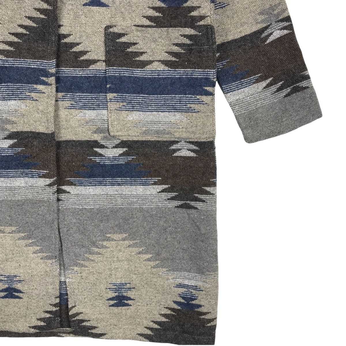 Japanese Brand × Native CHIP CLIP Aztec Native Navajo Stripe Cardigan Parka Jacket Size US L / EU 52-54 / 3 - 4 Thumbnail