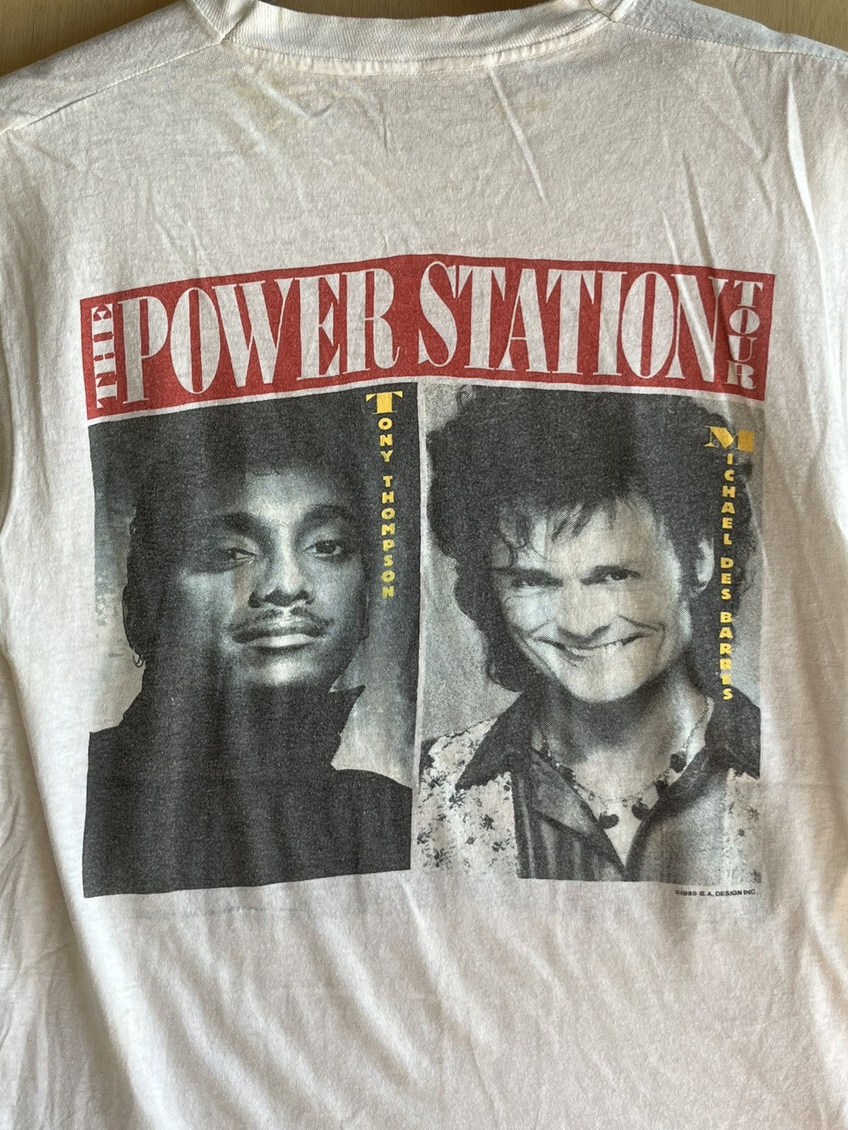 Band Tees × Vintage The power station tour ft95 Size US L / EU 52-54 / 3 - 5 Thumbnail