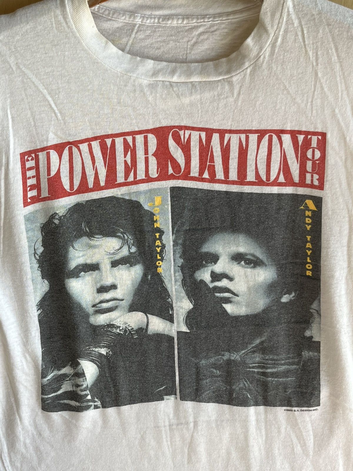 Band Tees × Vintage The power station tour ft95 Size US L / EU 52-54 / 3 - 2 Thumbnail
