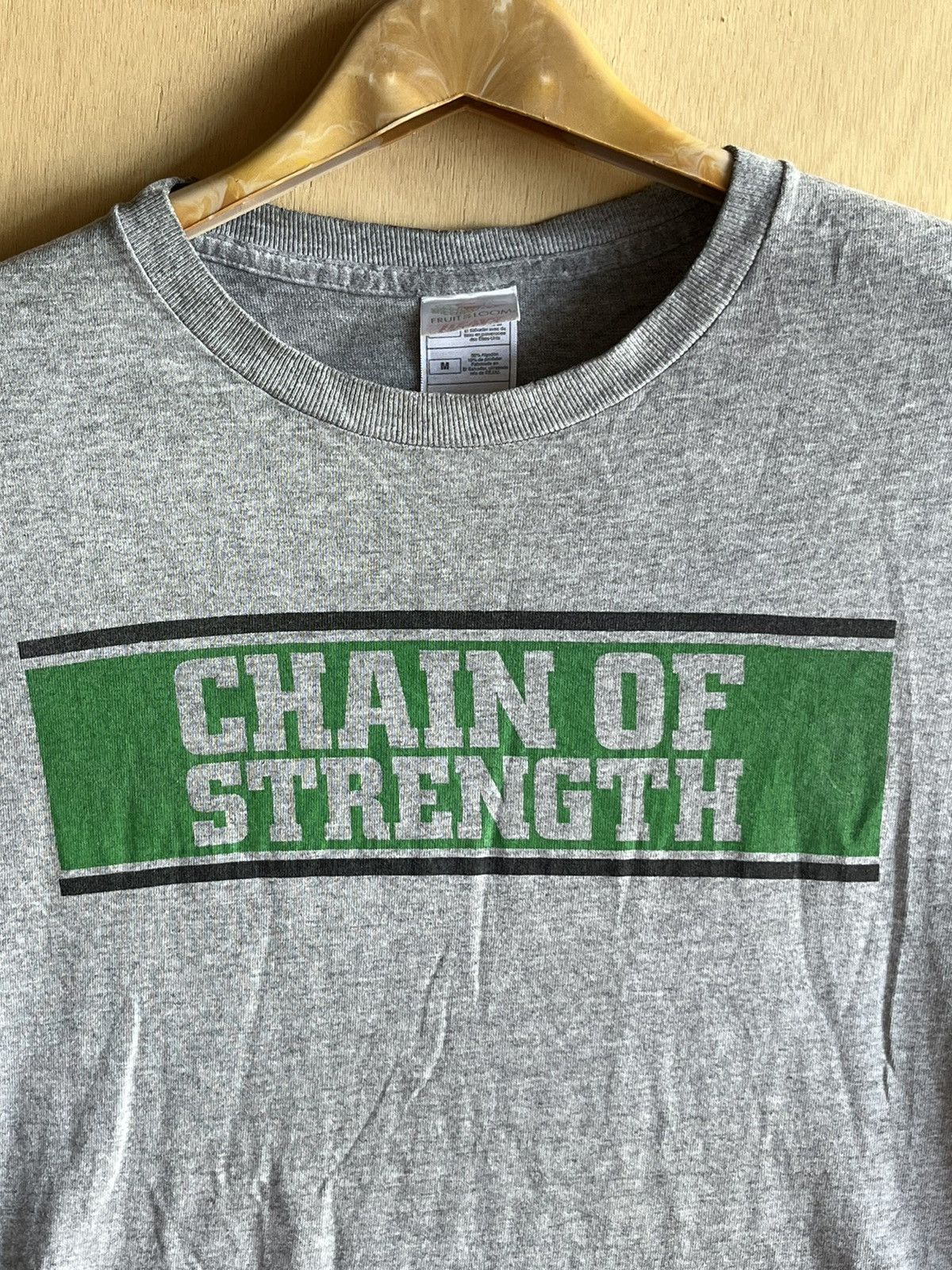 Band Tees × Vintage Chain of strength ft95 Size US M / EU 48-50 / 2 - 2 Thumbnail