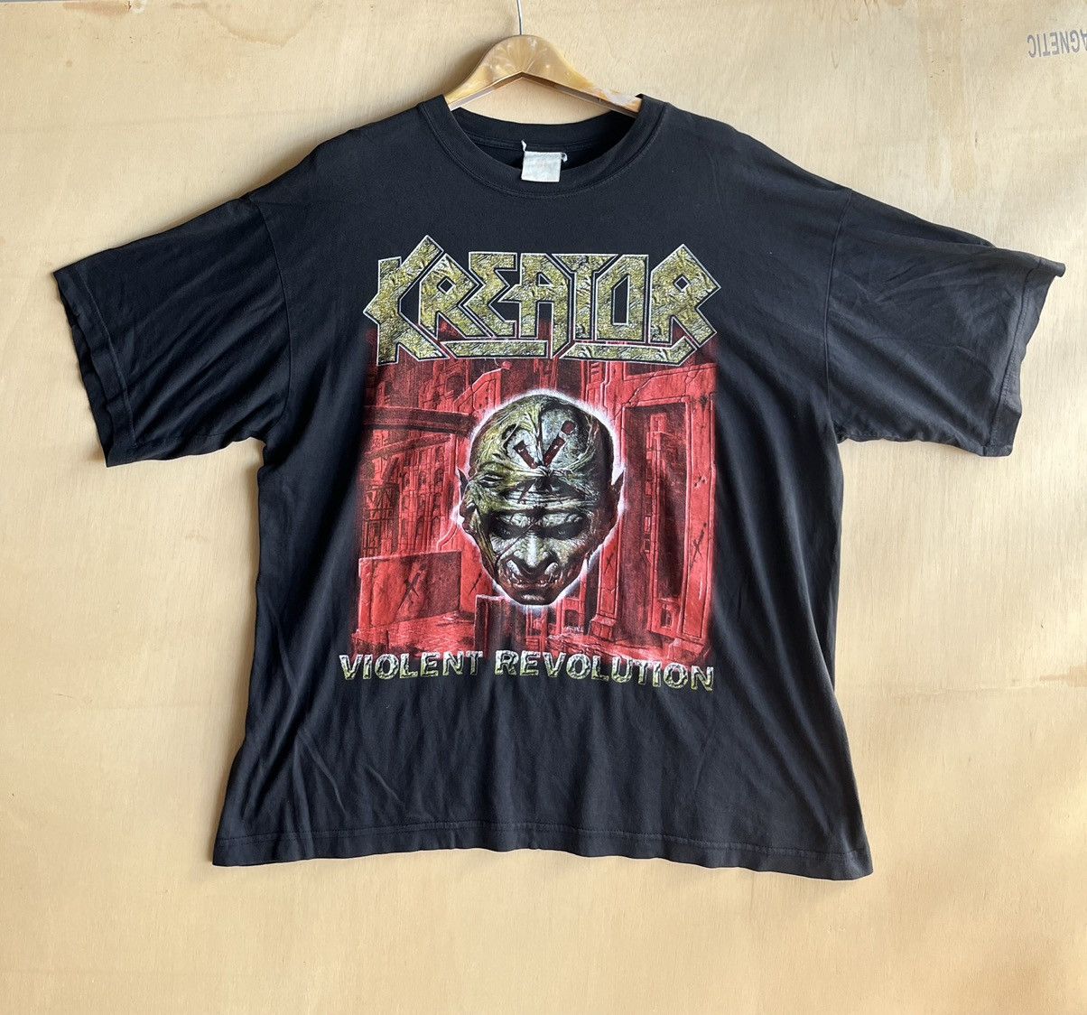 image of Band Tees x Made In USA Kreator Ft95 in Black, Men's (Size XL)