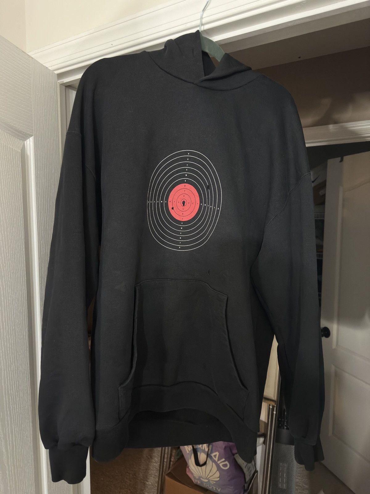 Vetements Black Target Hoodie